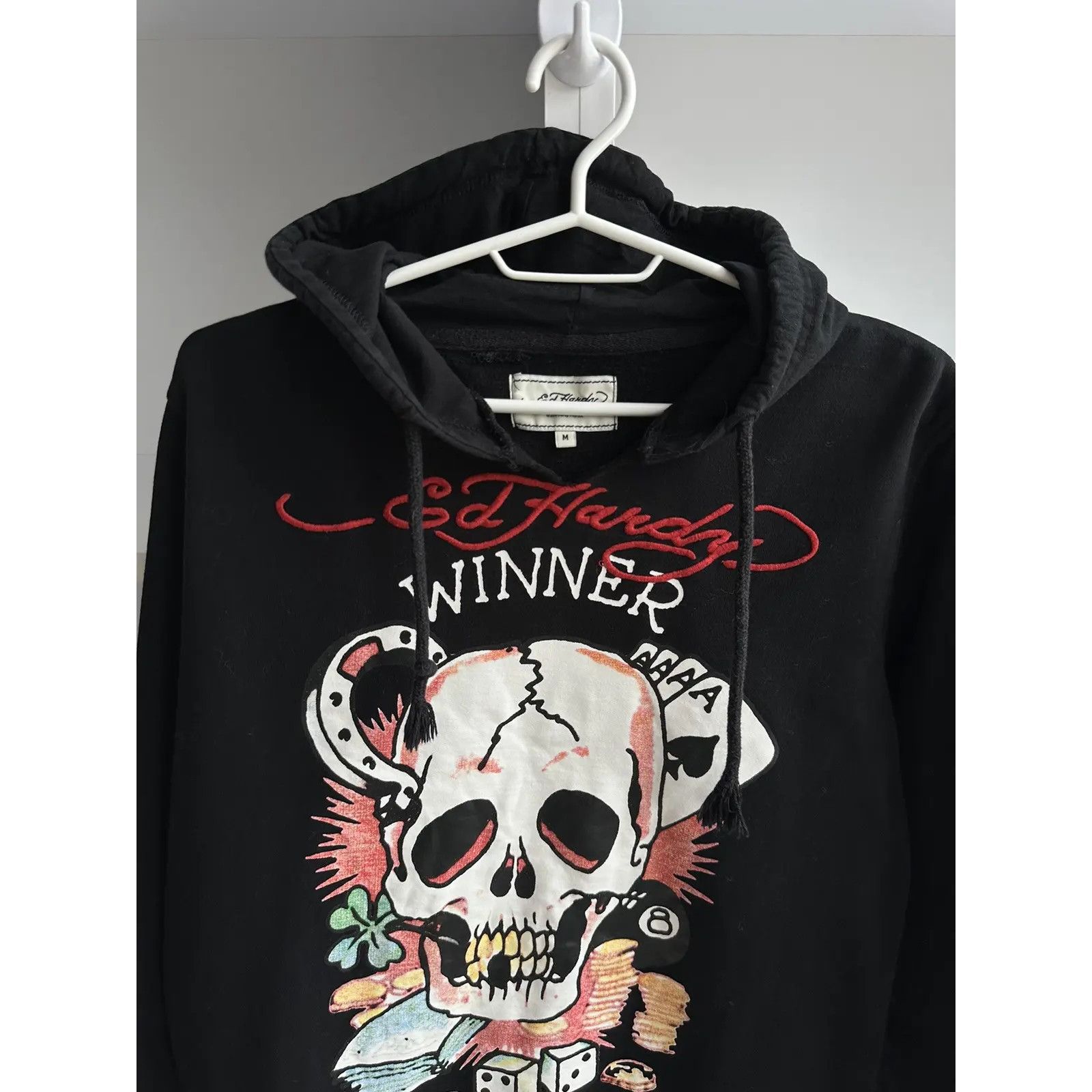 Ed Hardy VTG Ed Hardy Winner Take All Hoodie Size US S / EU 44-46 / 1 - 7 Thumbnail