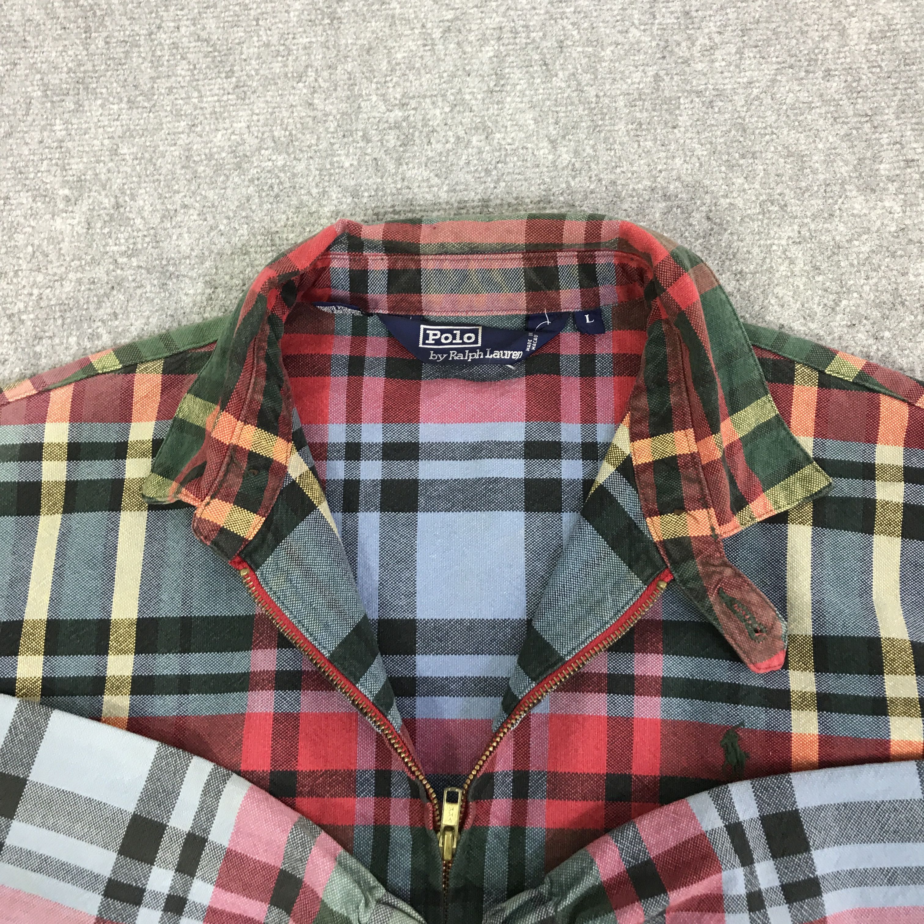 Polo Ralph Lauren POLO RALPH LAUREN TARTAN HARITTONG JACKET K94B3 Size US L / EU 52-54 / 3 - 8 Thumbnail