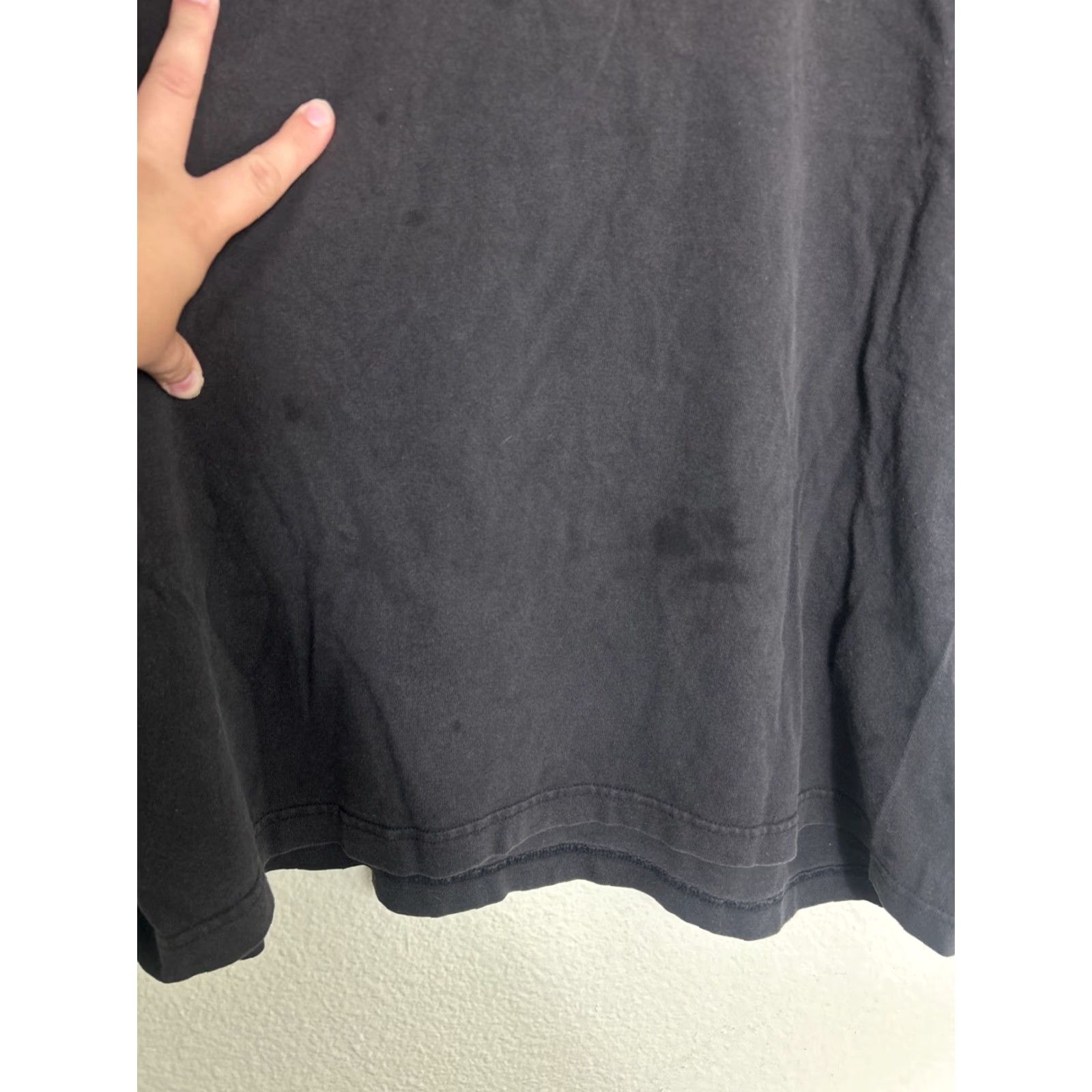 Carhartt VINTAGE Carhartt Mens XL Short Sleeve T Shirt Faded Black Oil Stains Loose Fit Size US XL / EU 56 / 4 - 5 Thumbnail