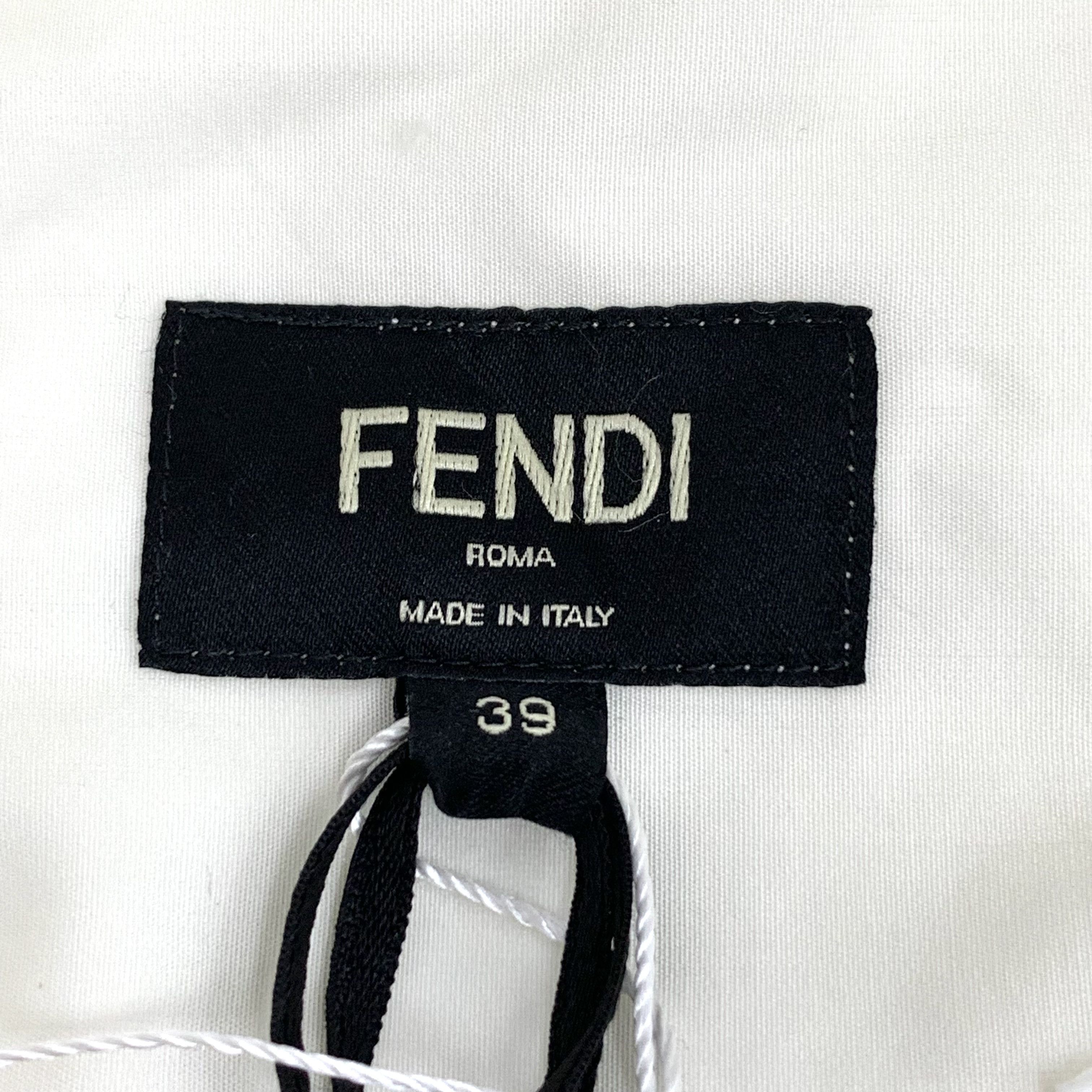 Fendi Fendi Multi-Pocket Shirt White (39) Size XS / US 0-2 / IT 36-38 - 5 Thumbnail