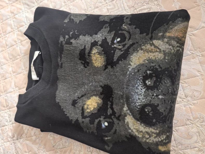 Givenchy Givenchy Dog Graphic Sweatshirt Size S-2507 Size US S / EU 44-46 / 1 - 6 Thumbnail
