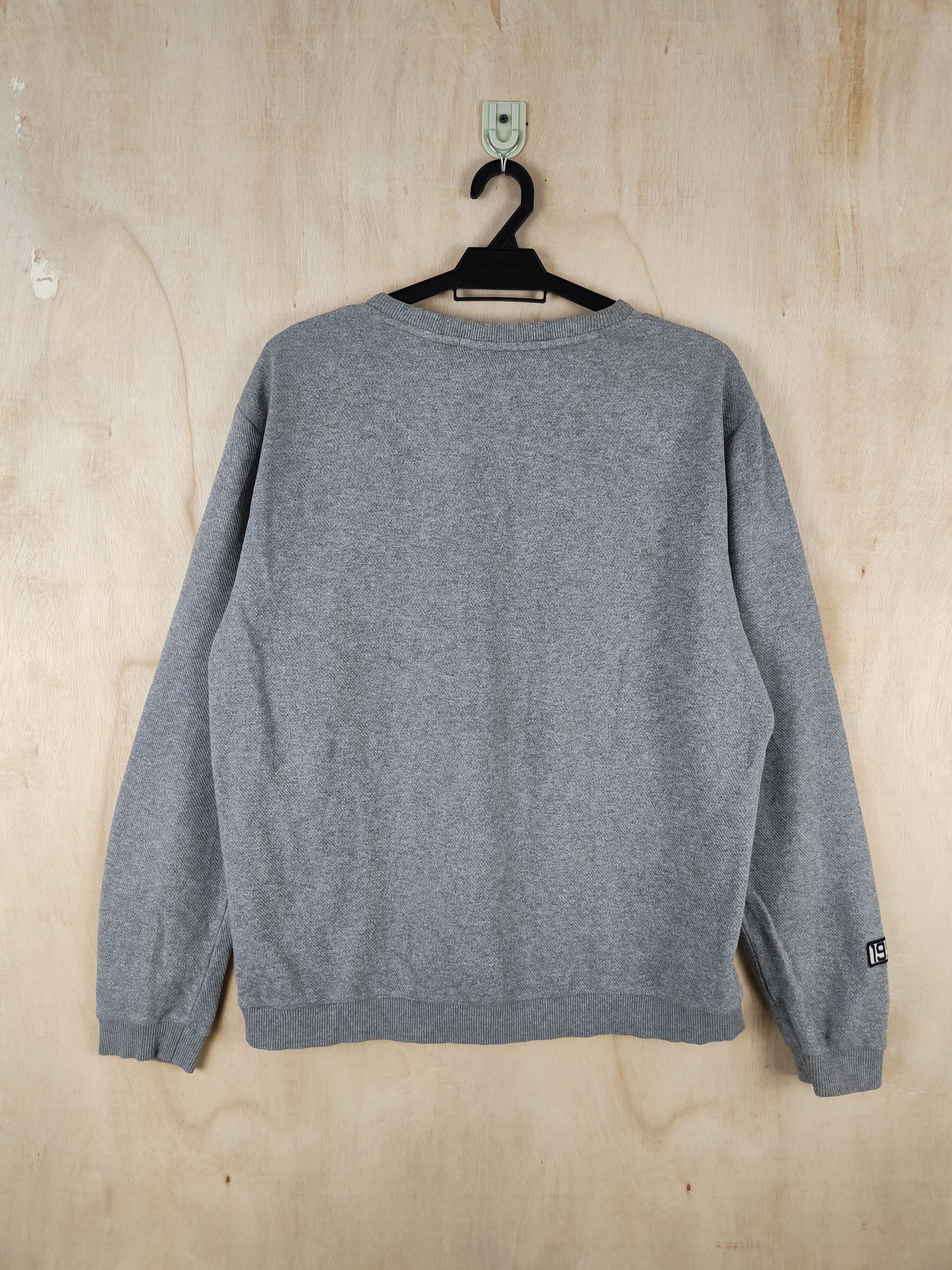 Japanese Brand Combo Gray Say Bravo 1997 Sweatshirts #S2609 Size US L / EU 52-54 / 3 - 8 Thumbnail