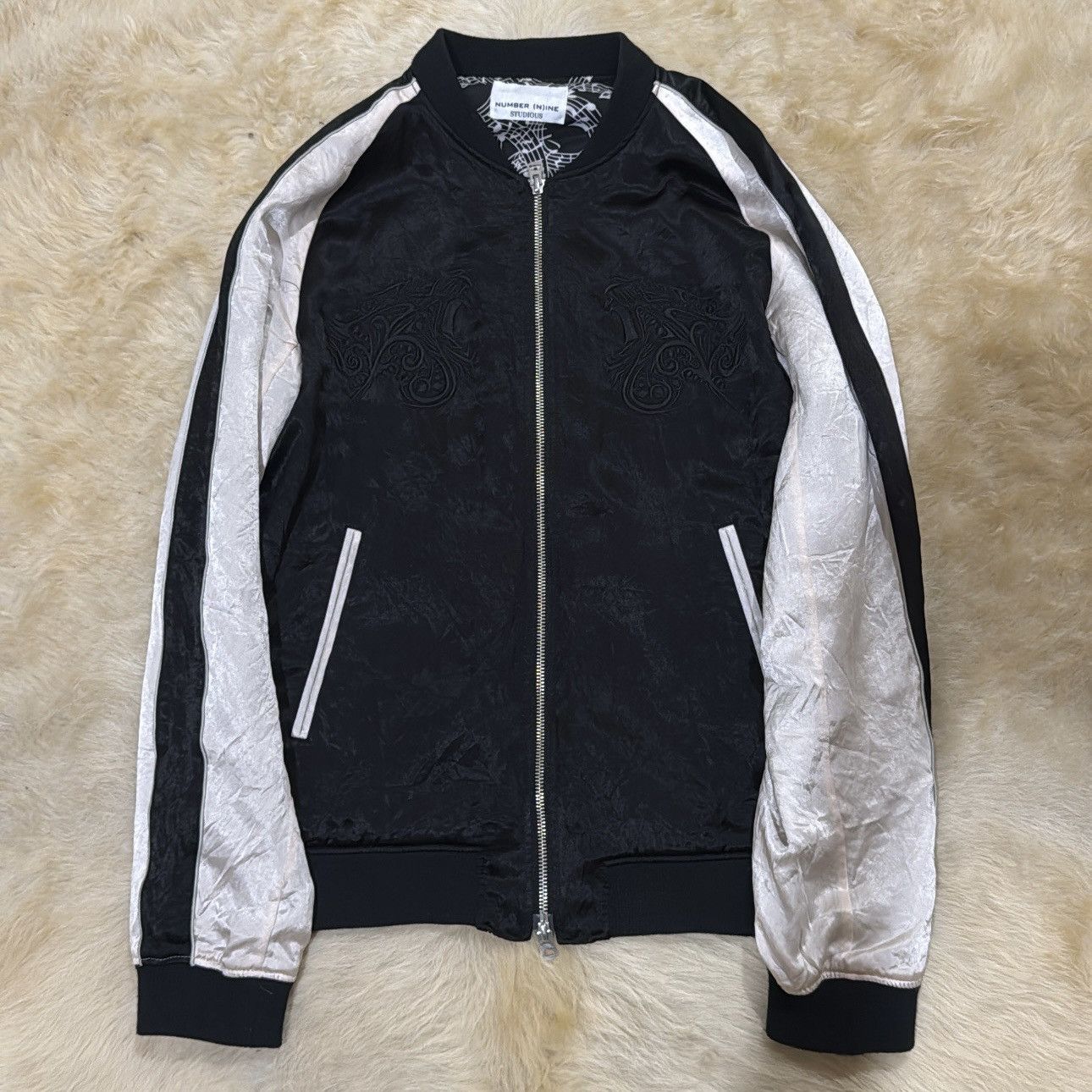 Number (N)ine Number (N)ine studious Sukajan Jacket Size US M / EU 48-50 / 2 - 1 Thumbnail