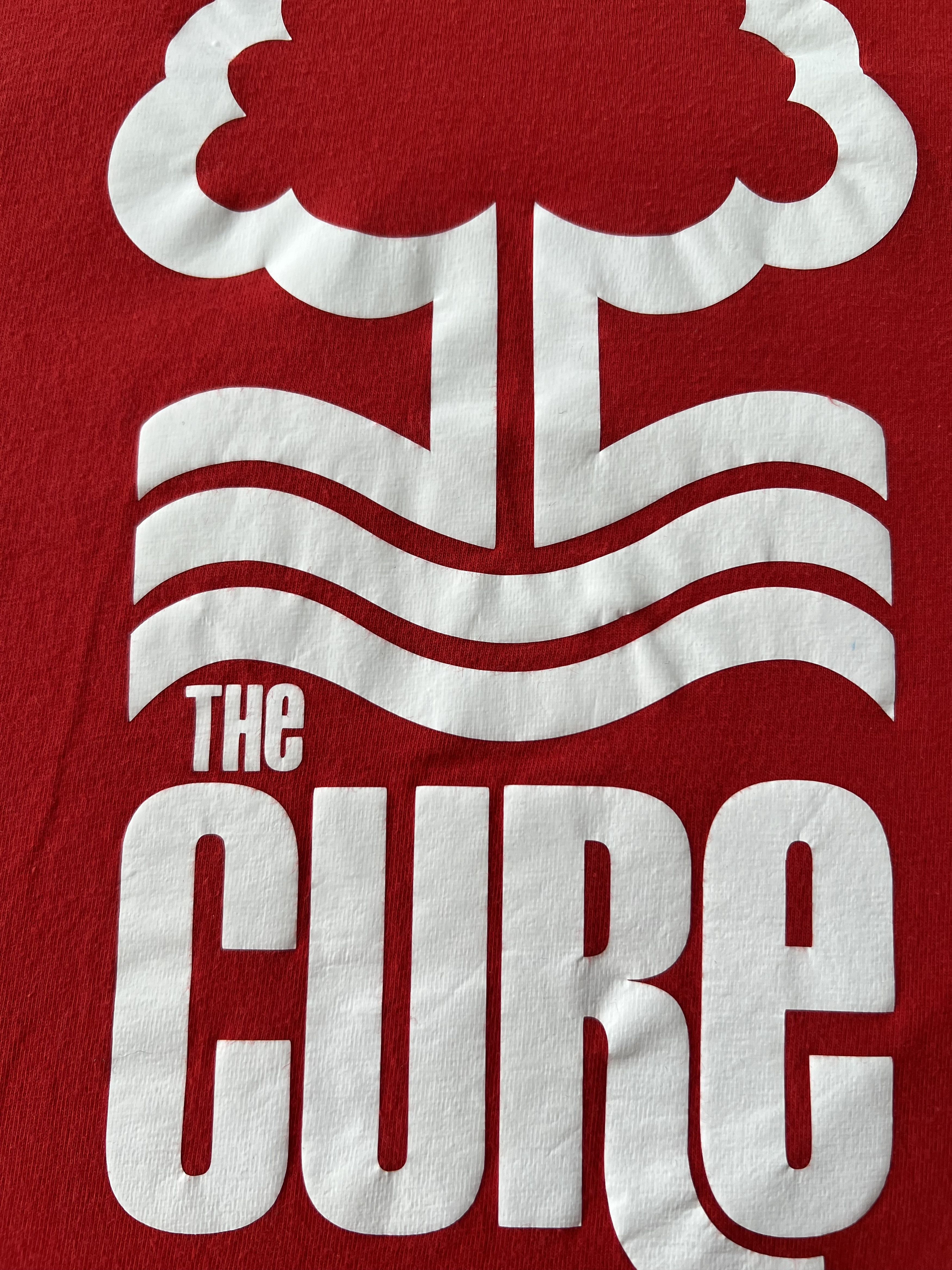 Band Tees The Cure Nottingham Forest Red T-shirt Size US L / EU 52-54 / 3 - 4 Thumbnail