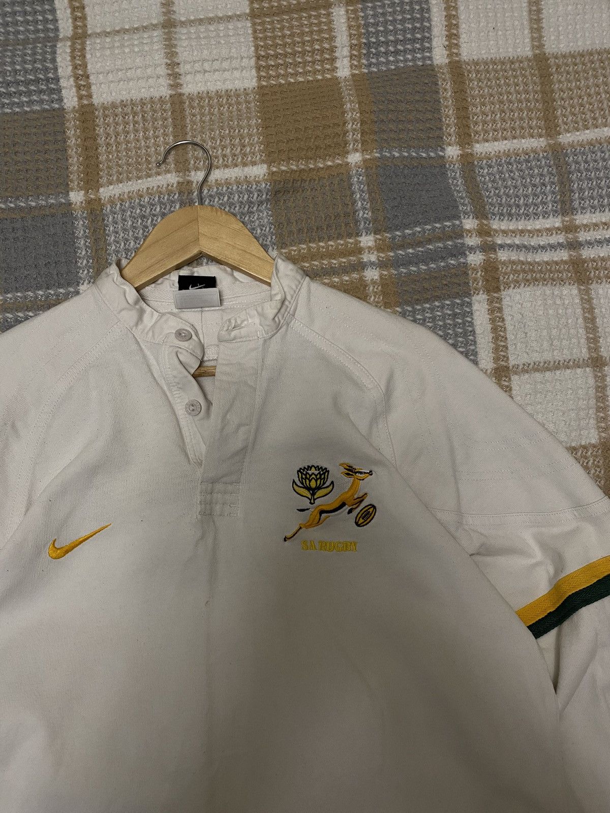 Nike Nike SA Rugby vintage L 90s Size US L / EU 52-54 / 3 - 4 Thumbnail