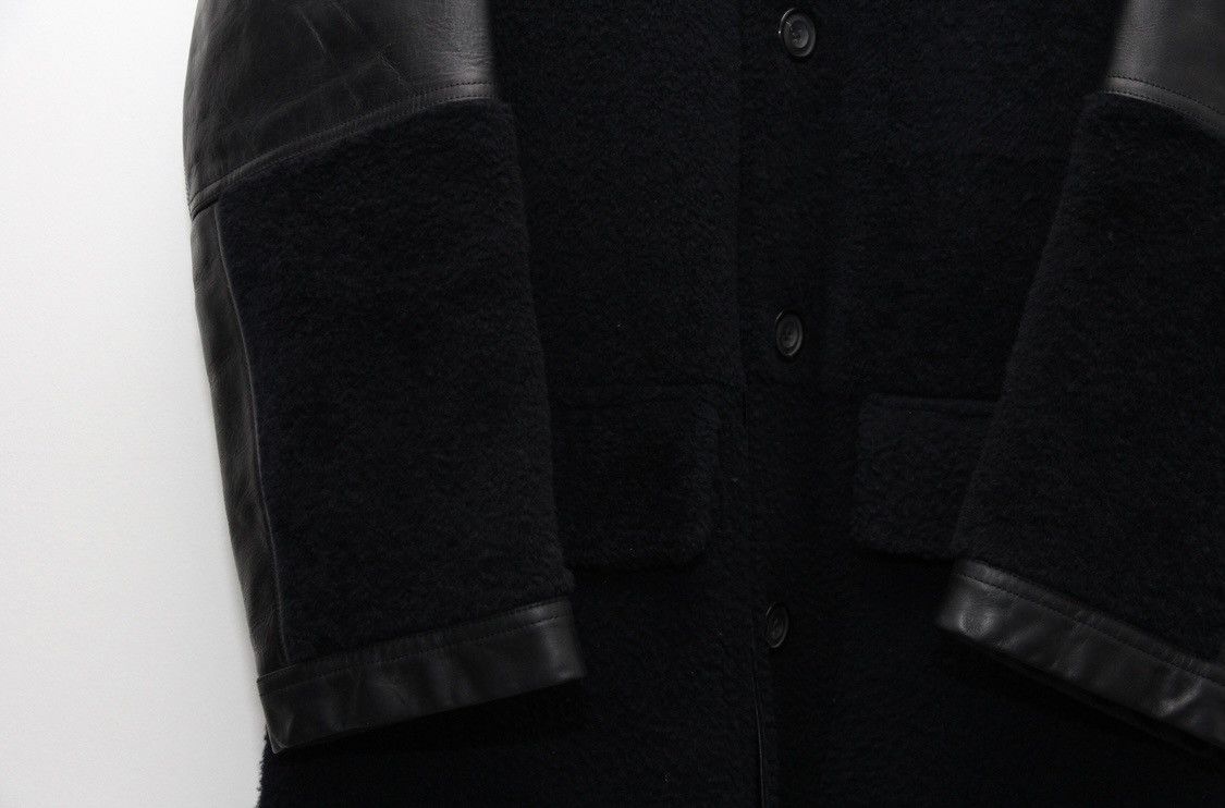 Alexander McQueen Alexander McQueen Shearling Leather Panel Coat Size US L / EU 52-54 / 3 - 9 Thumbnail