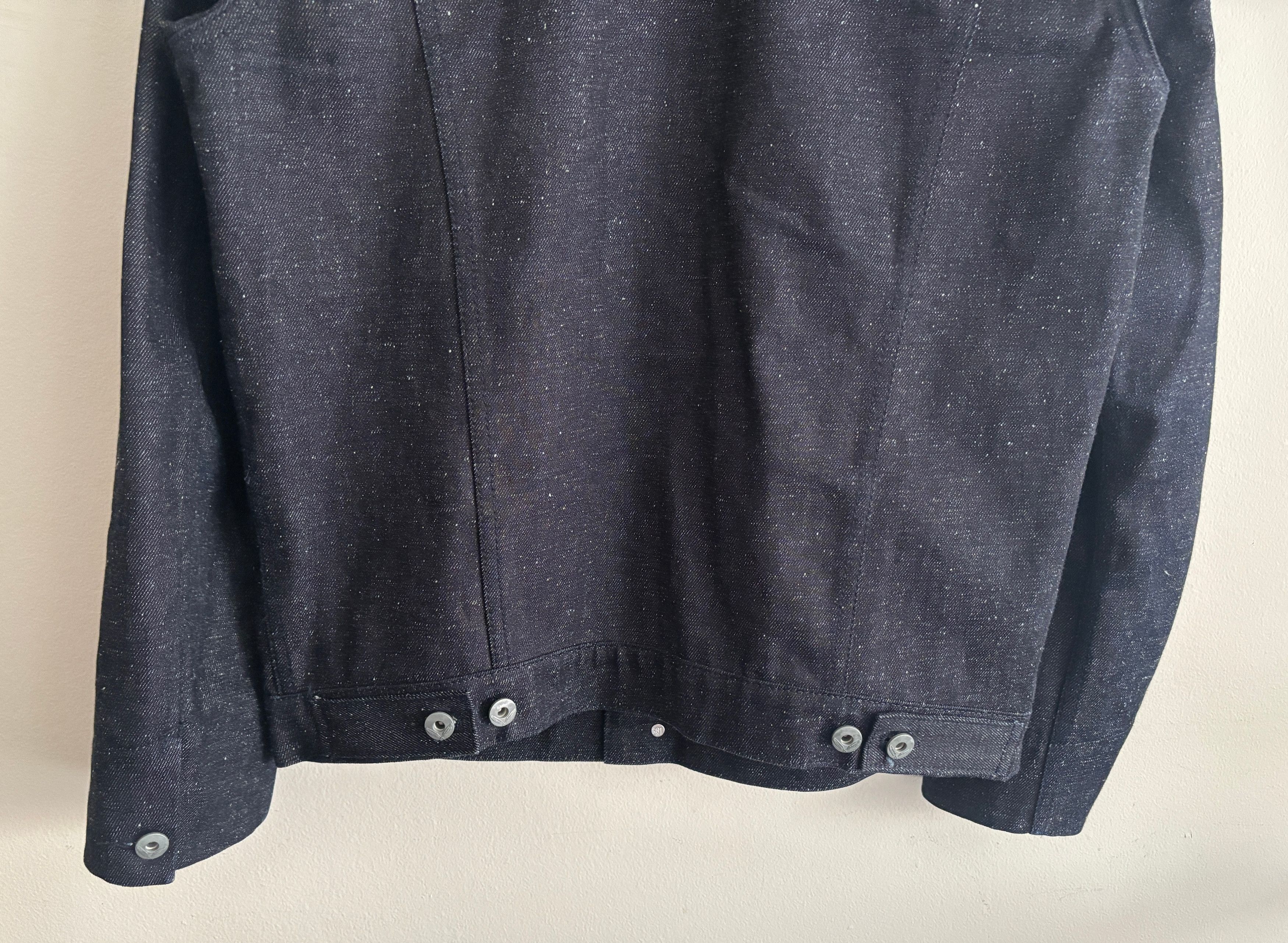 Rogue Territory $375 Neppy Indigo/ Navy Blue Supply Jacket - Medium-Large Size US M / EU 48-50 / 2 - 9 Thumbnail
