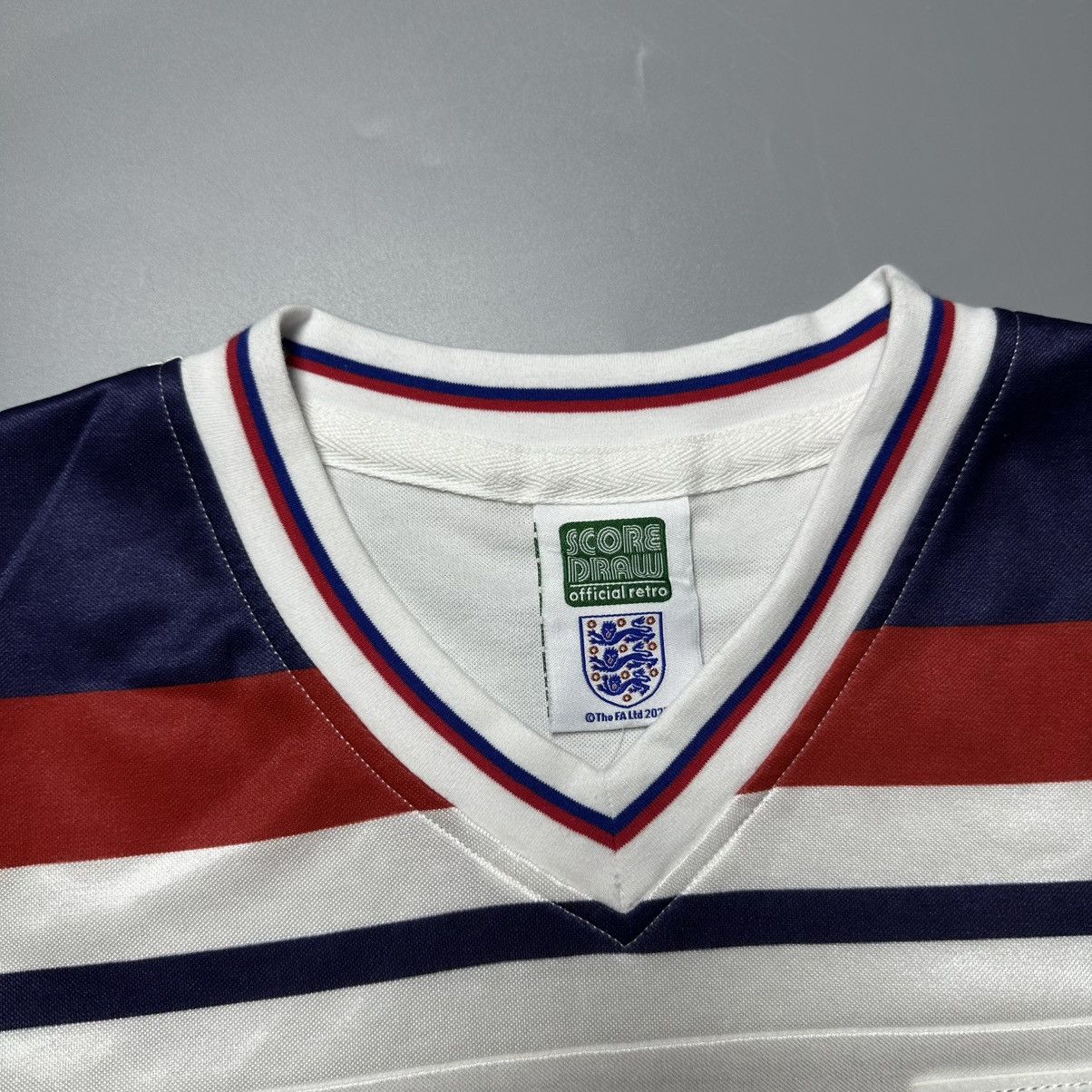 Umbro ENGLAND x SCORE DRAW 1980/1983 SOCCER HOME JERSEY Size US L / EU 52-54 / 3 - 3 Thumbnail