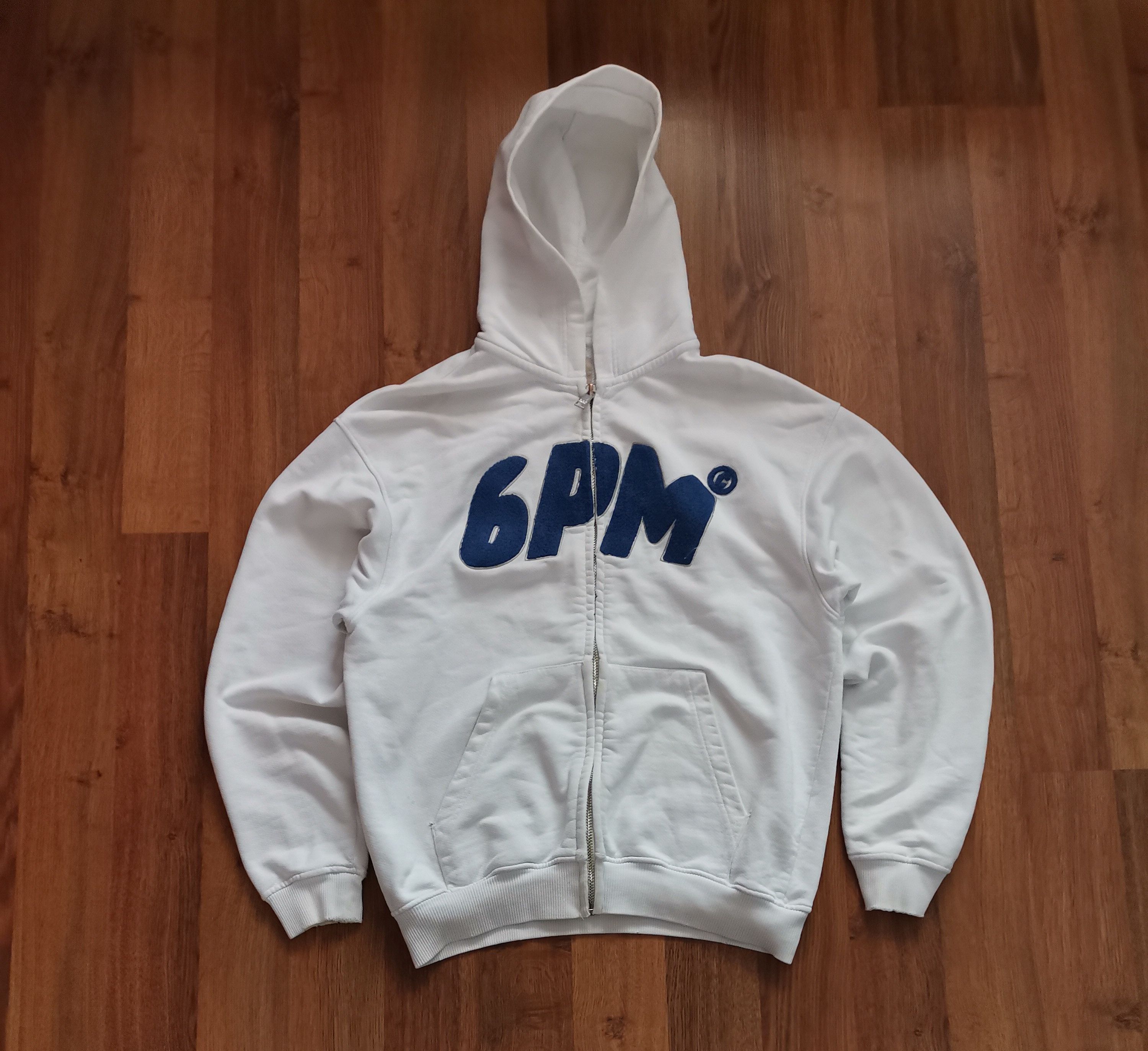 Other 6PM Oversized Distressed Zip Up Hoodie Size US M / EU 48-50 / 2 - 1 Thumbnail