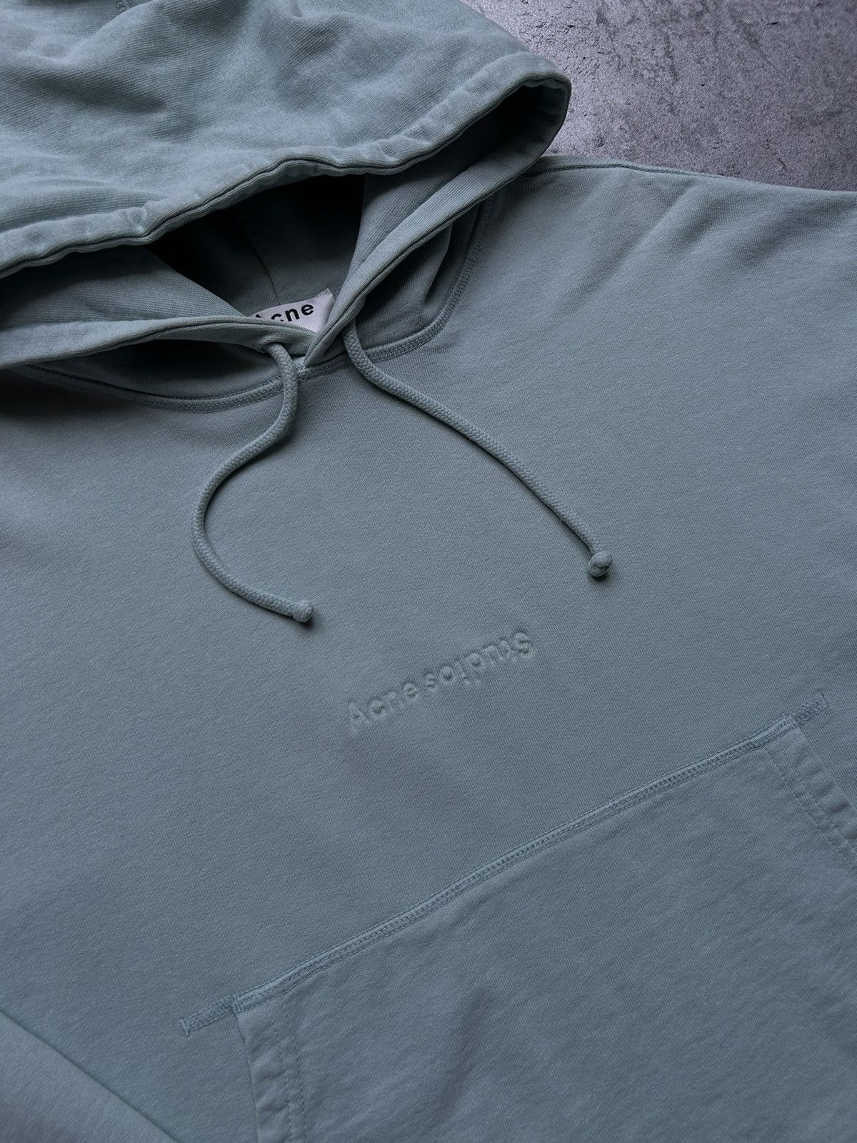 Acne Studios Acne Studios Joghy Emboss Oversized Hoodie Size XS / US 0-2 / IT 36-38 - 3 Thumbnail