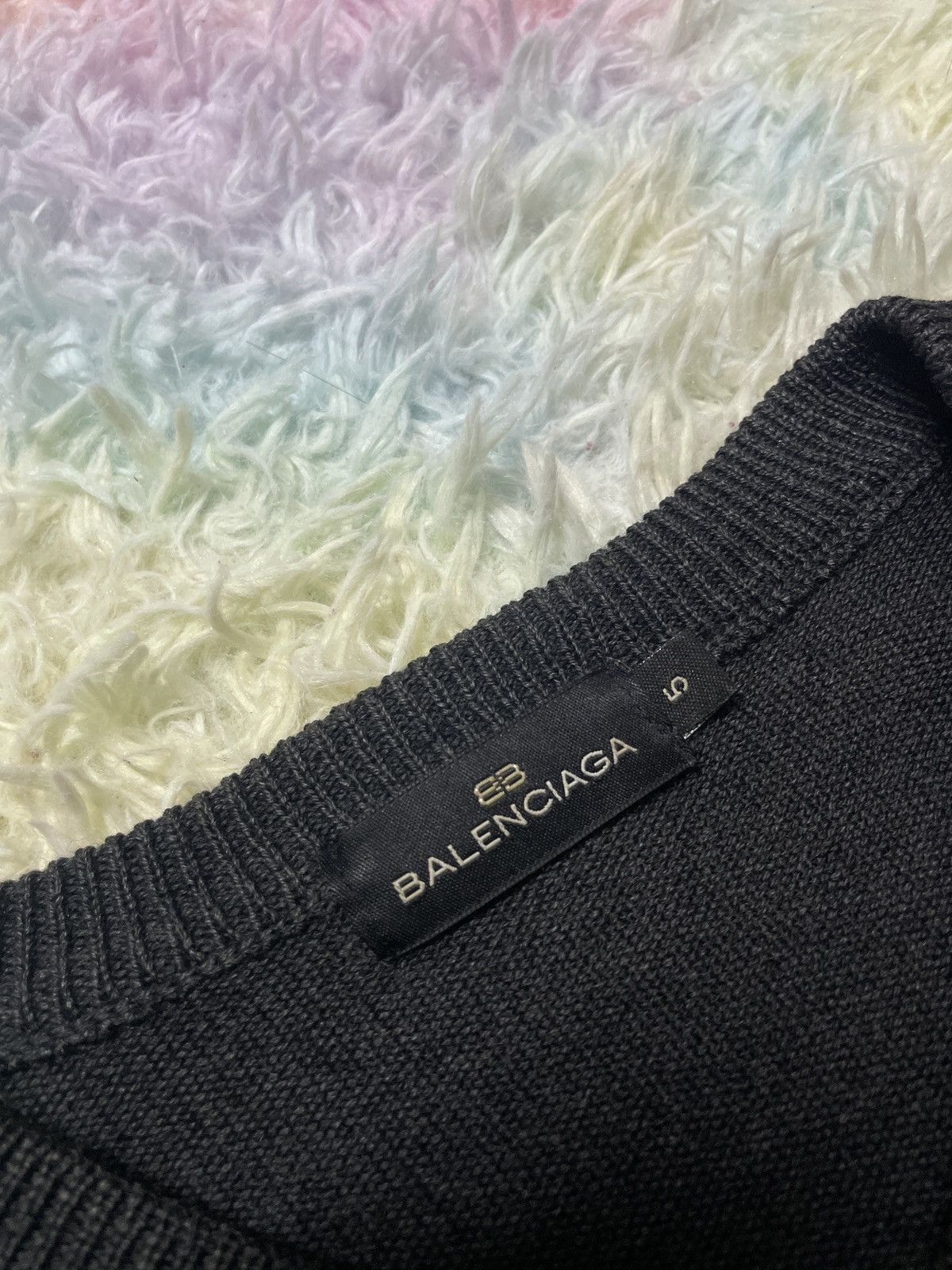 Balenciaga × Vintage ‼️Hearing offer‼️ Balenciaga Sweatshirt Size US L / EU 52-54 / 3 - 7 Thumbnail