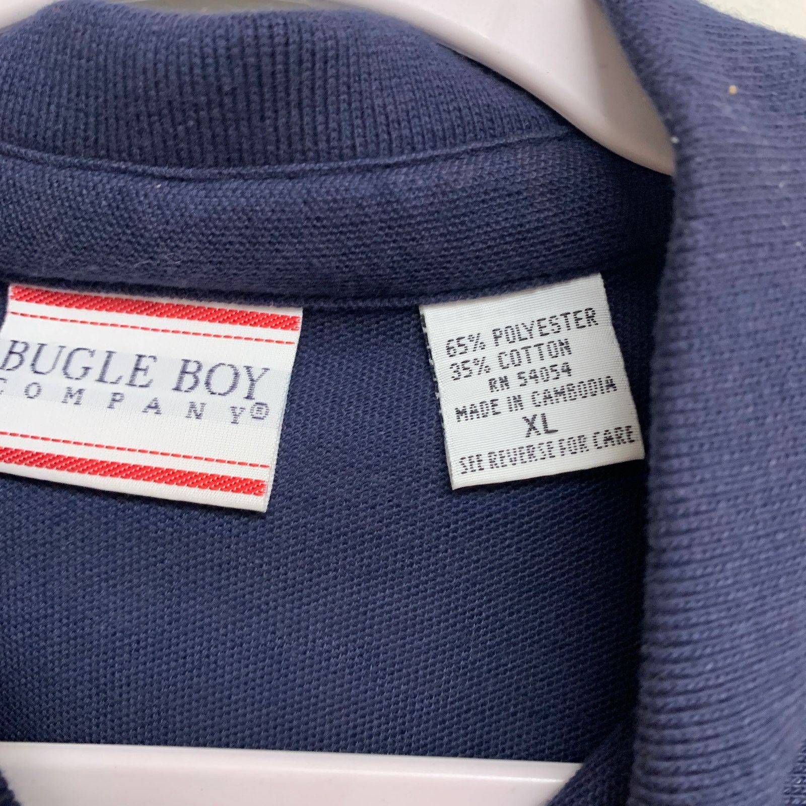 Bugle Boy Vintage Bugle Boy Short Sleeve Tartan Plaid Polo Size US XL / EU 56 / 4 - 4 Thumbnail