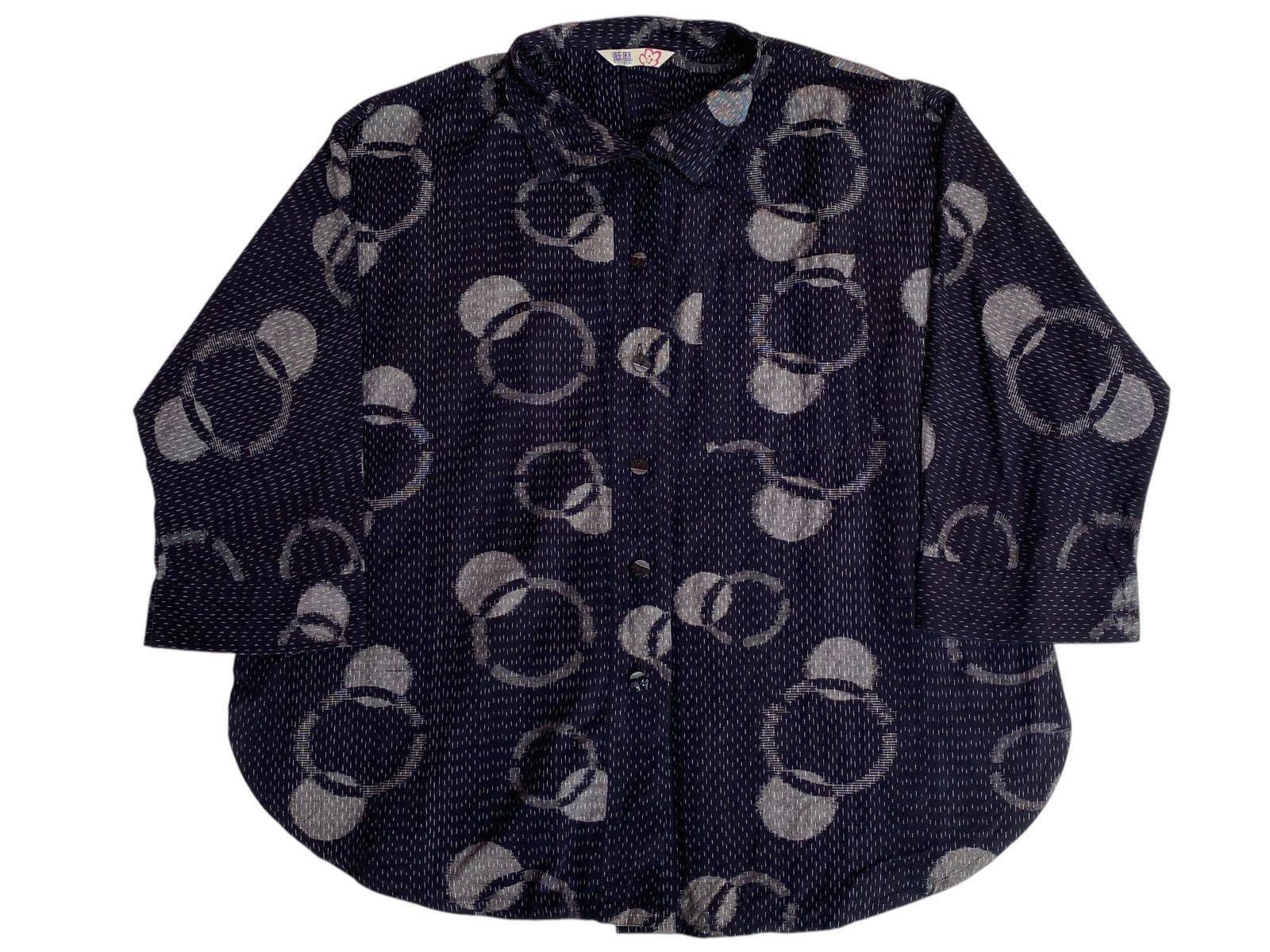 Japanese Brand × Vintage Vtg Aigoyomi Shirt Button Up Size US L / EU 52-54 / 3 - 1 Thumbnail