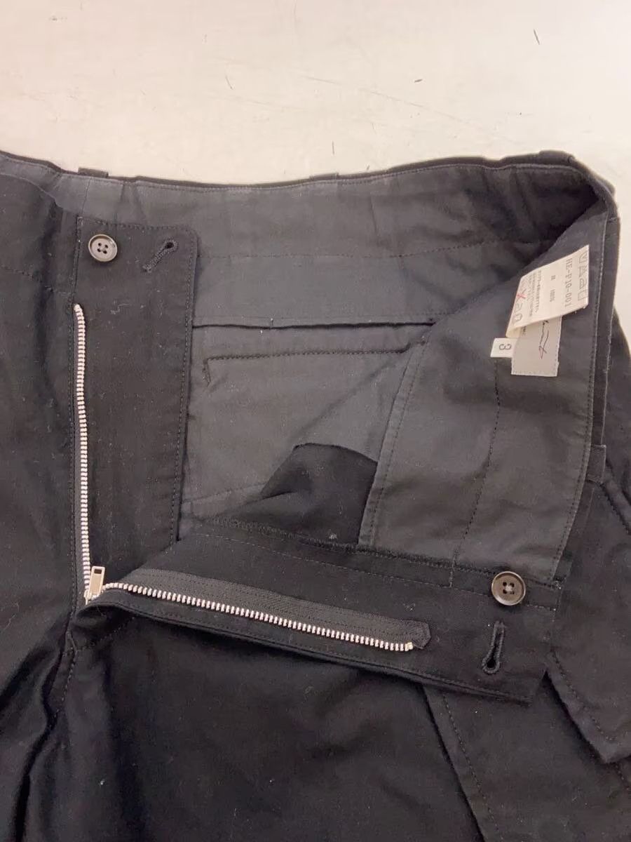 Yohji Yamamoto YOHJI YAMAMOTO cotton/black slacks Size US 40 / EU 56 - 3 Thumbnail
