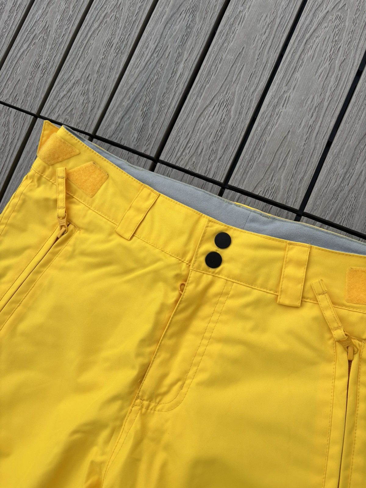 O'Neill O’Neill Yellow 8000mm Snowboard Ski Pants Medium Regular Size US 33 - 2 Thumbnail