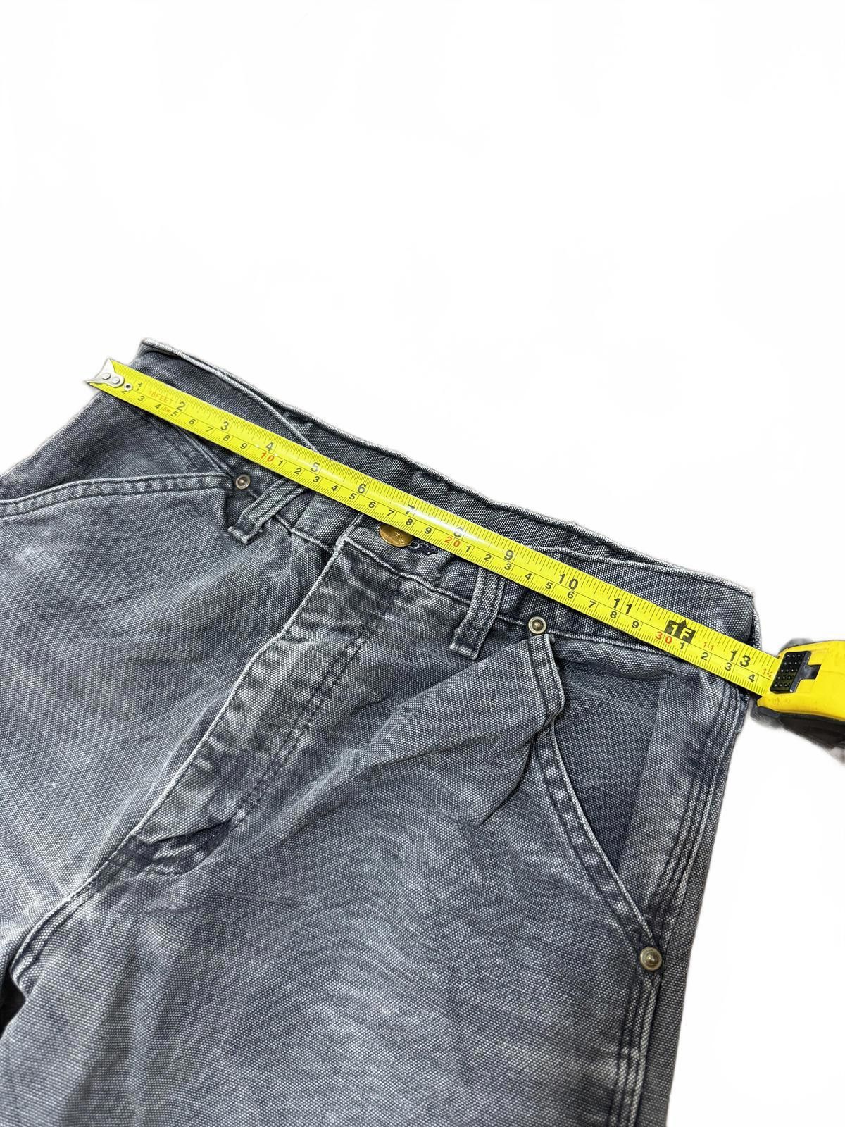 Carhartt Carhartt Men's Carpenter Grey Denim Pants 28X32 Size US 28 / EU 44 - 4 Thumbnail