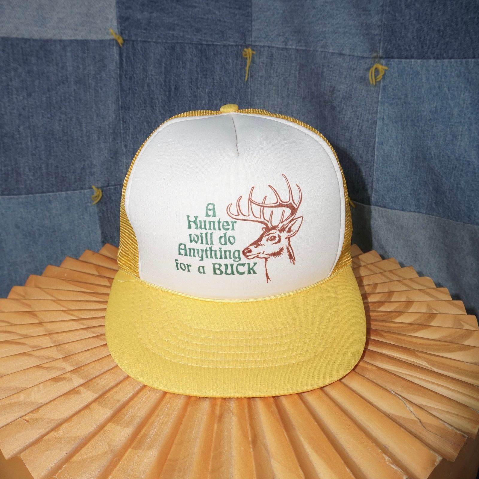 Vintage OSFA - Vintage Y2K Deer Hunting Essential 2000s Trucker Hat Size ONE SIZE - 1 Thumbnail