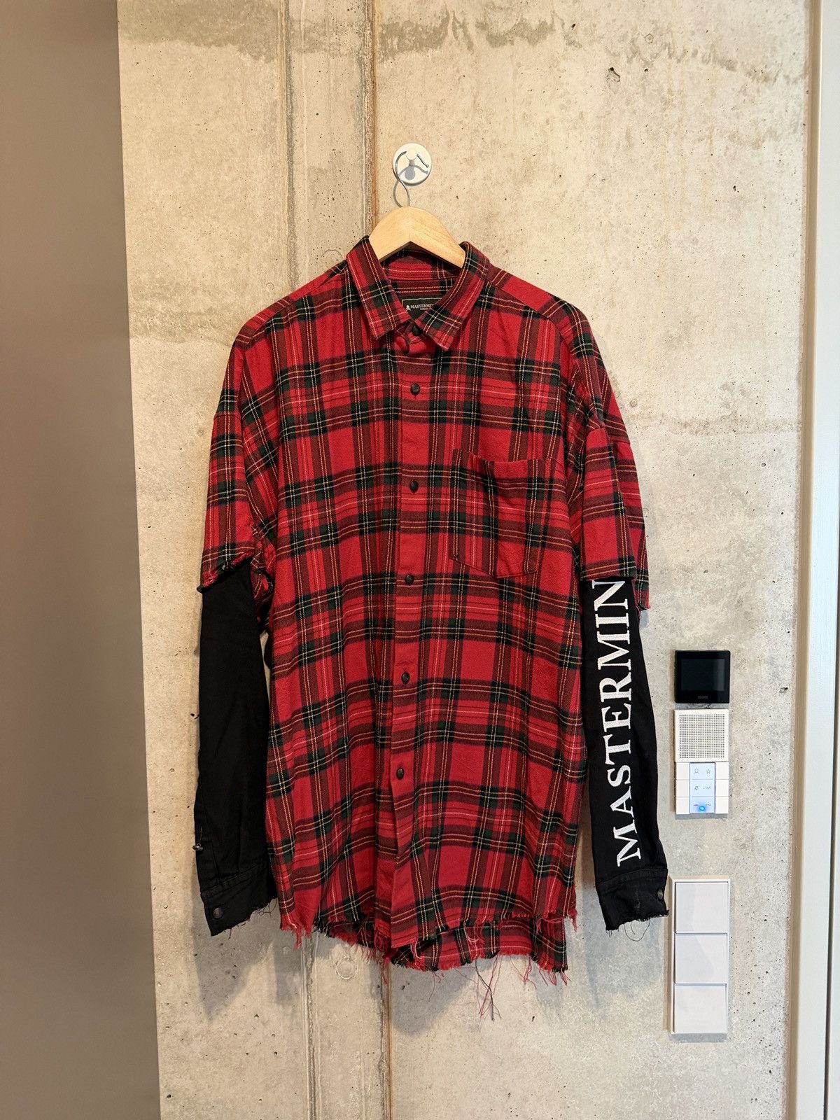 Mastermind World Mastermind World Distressed Flannel Size US M / EU 48-50 / 2 - 1 Thumbnail