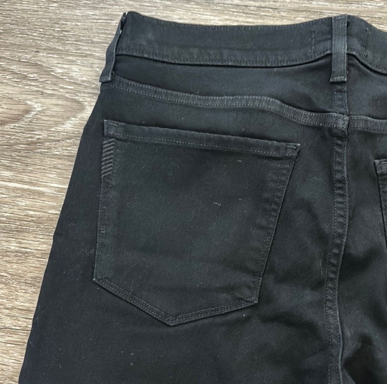 Paige Paige Black Lennox Denim Jeans Size US 31 - 8 Thumbnail
