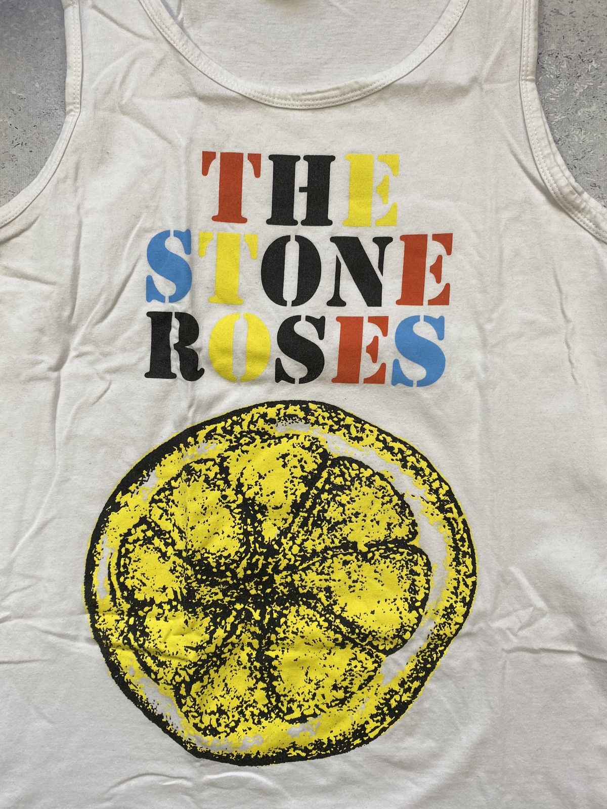 Band Tees The Stone Roses Men’s White Sleeveless Size medium Size US M / EU 48-50 / 2 - 5 Thumbnail