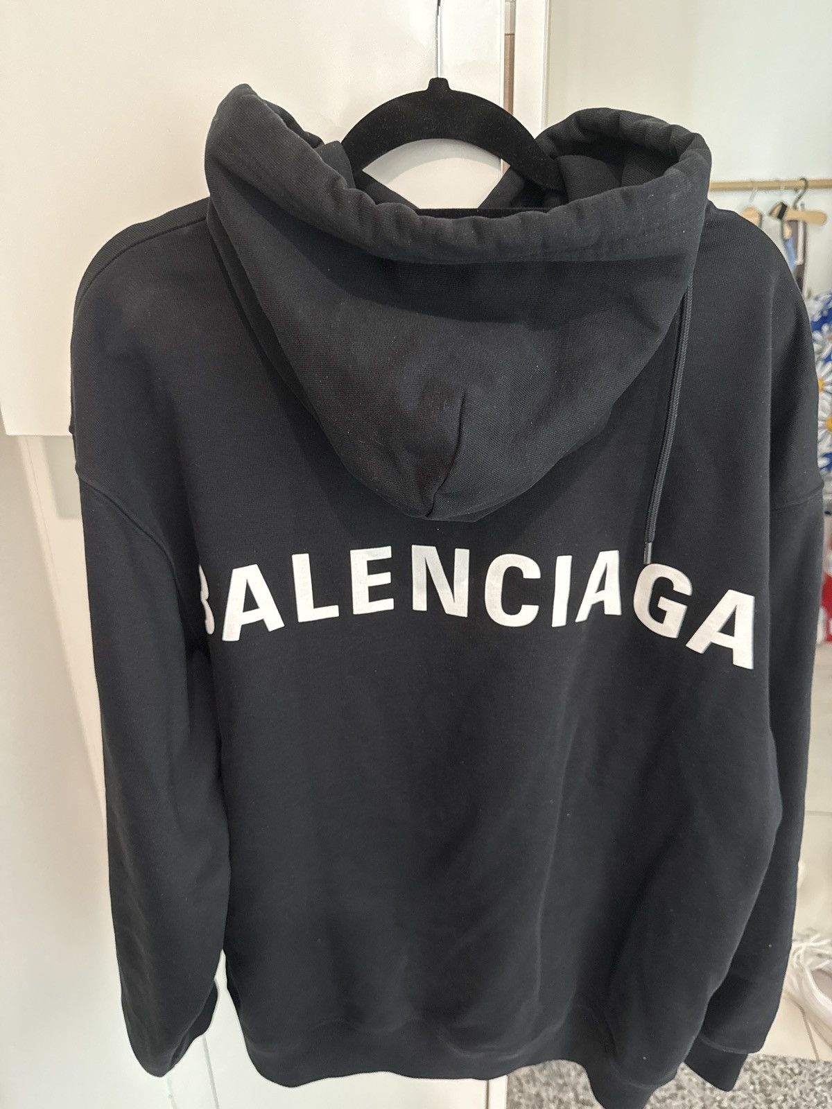 Balenciaga Logo Hoodie