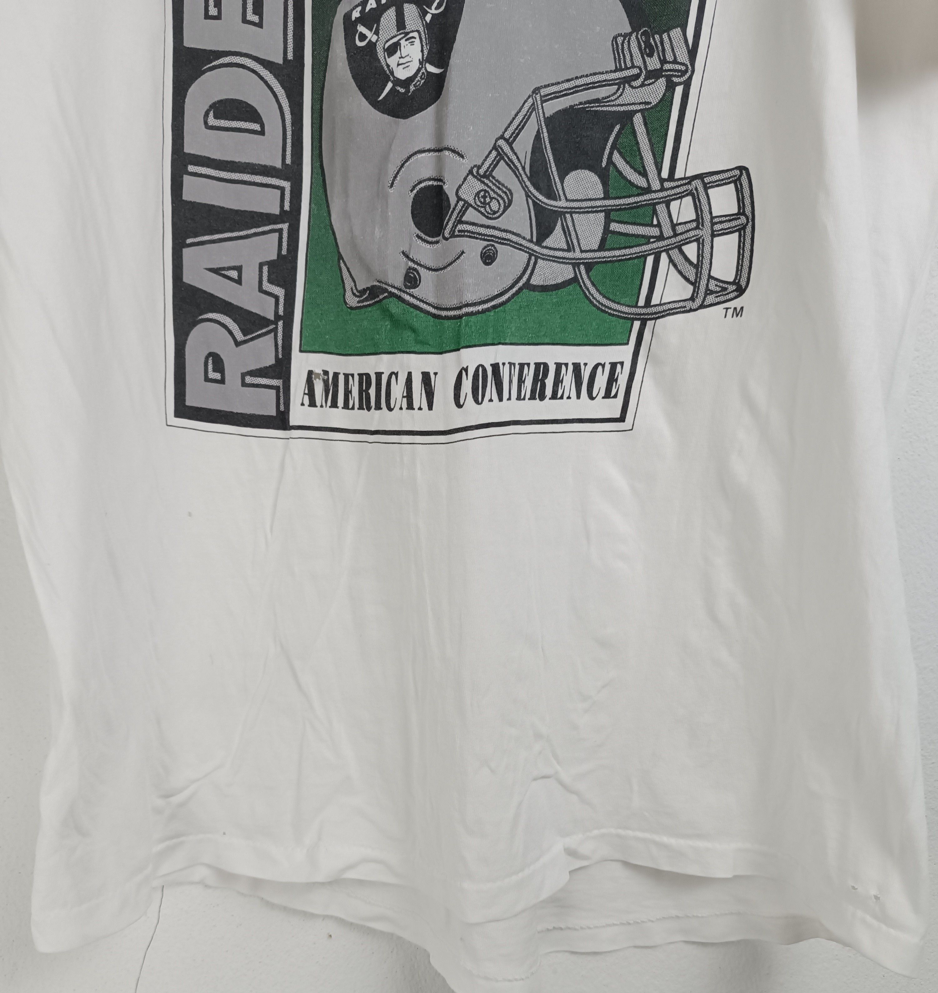 Vintage VINTAGE 90s RAIDERS STARTER NFL TEE VERY RARE FOOTBALL Size US M / EU 48-50 / 2 - 11 Thumbnail