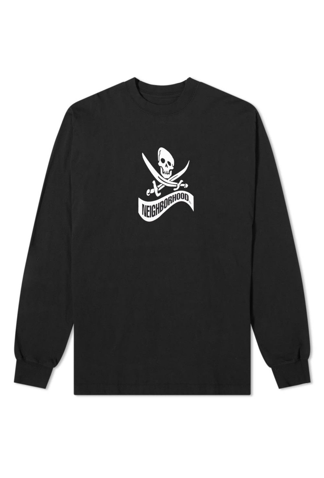 Neighborhood 🔥Neighborhood Distortion 1 Long Sleeve/Pirat Japan T-shirt Size US XL / EU 56 / 4 - 1 Thumbnail