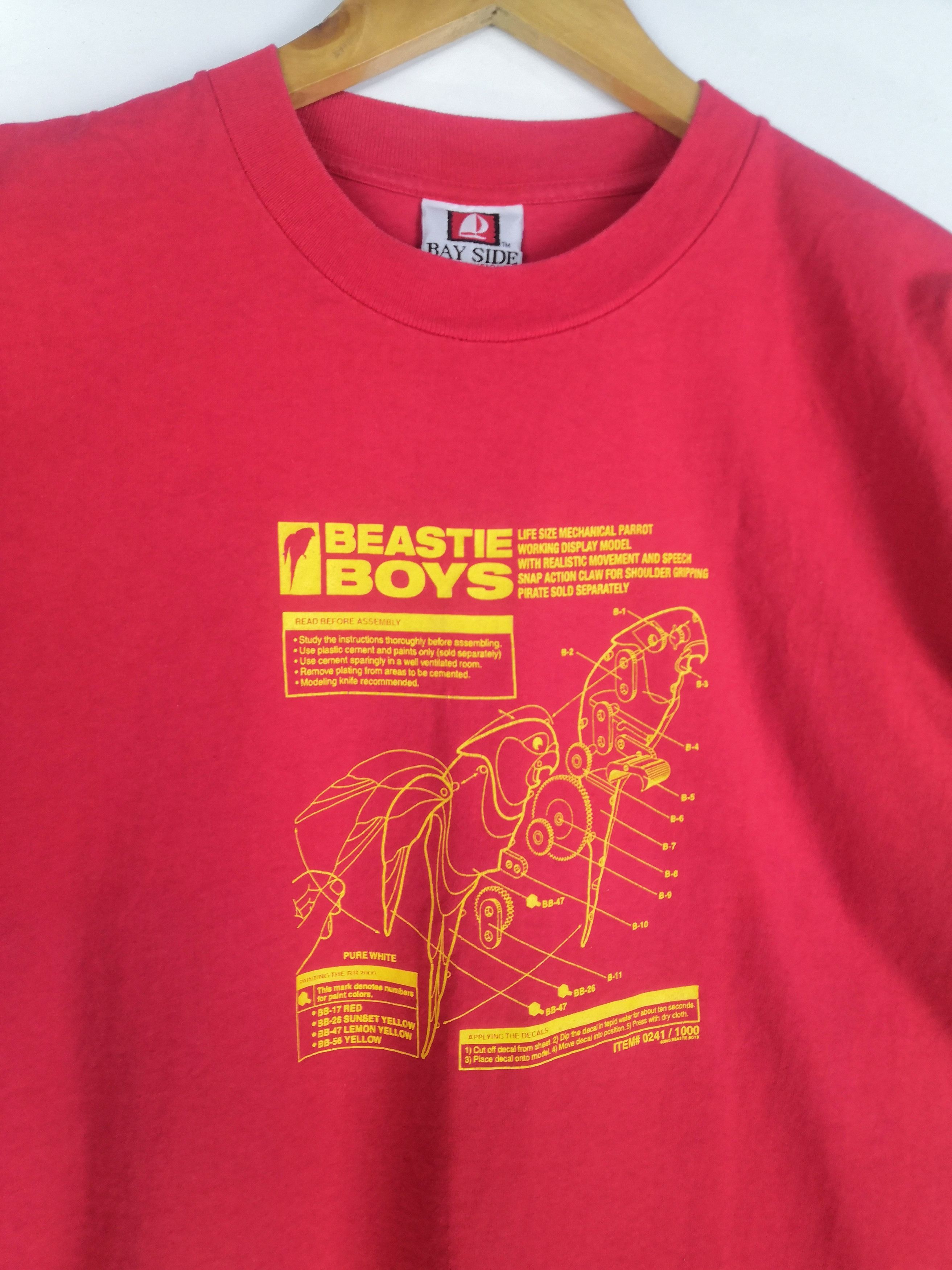 Band Tees Vintage Beastie Boy T-Shirt Size US L / EU 52-54 / 3 - 1 Thumbnail