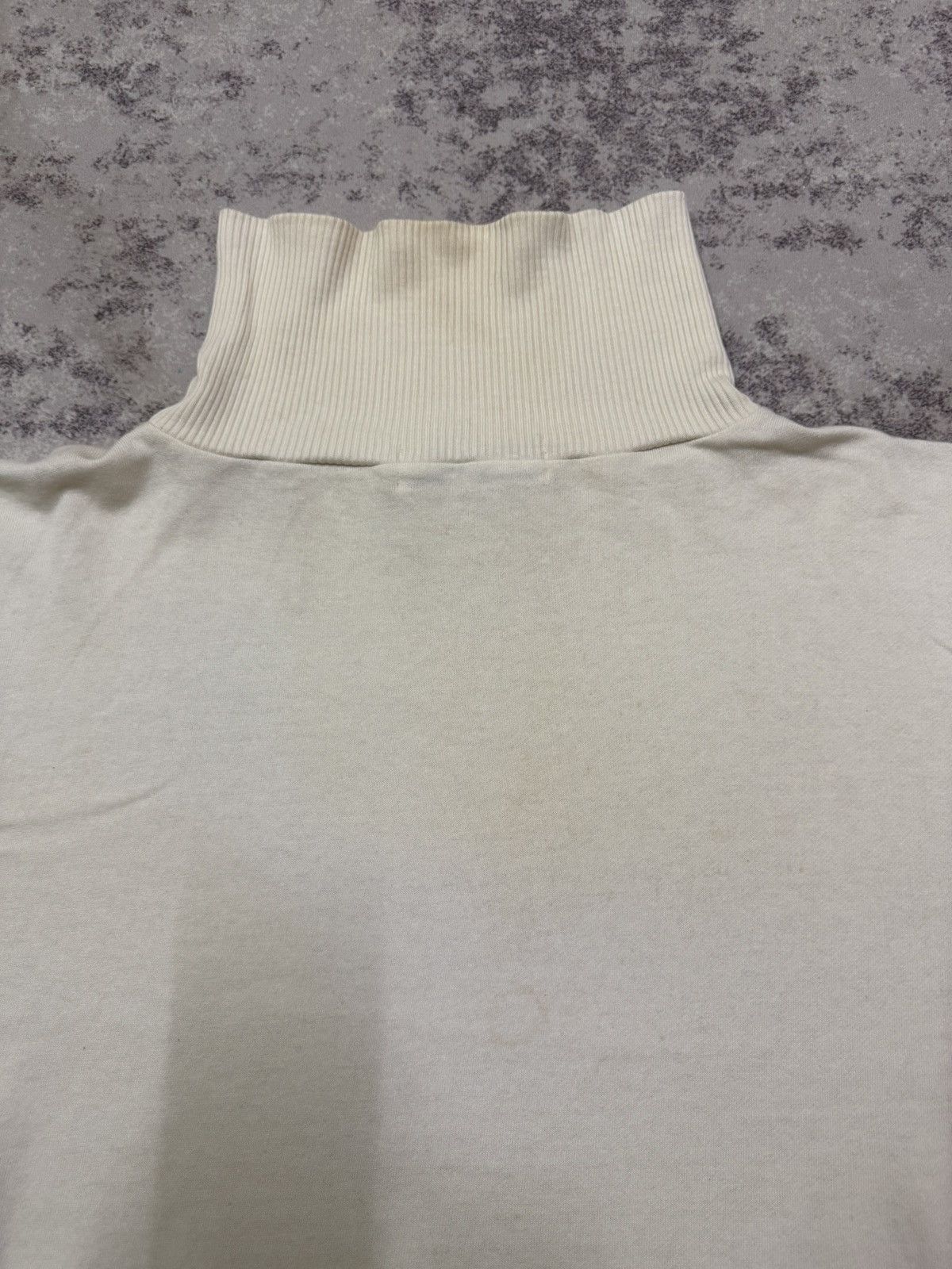 Norma Kamali Vintage Norma Kamali Tutrleneck Pullover Ribbed Cuffs Crop Size M / US 6-8 / IT 42-44 - 16 Thumbnail