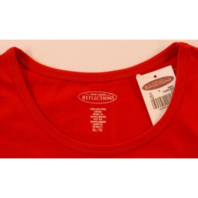Northern Reflections Northern Reflections TShirt Red Kittens Birdhouse Flowers XS Size XS / US 0-2 / IT 36-38 - 3 Thumbnail