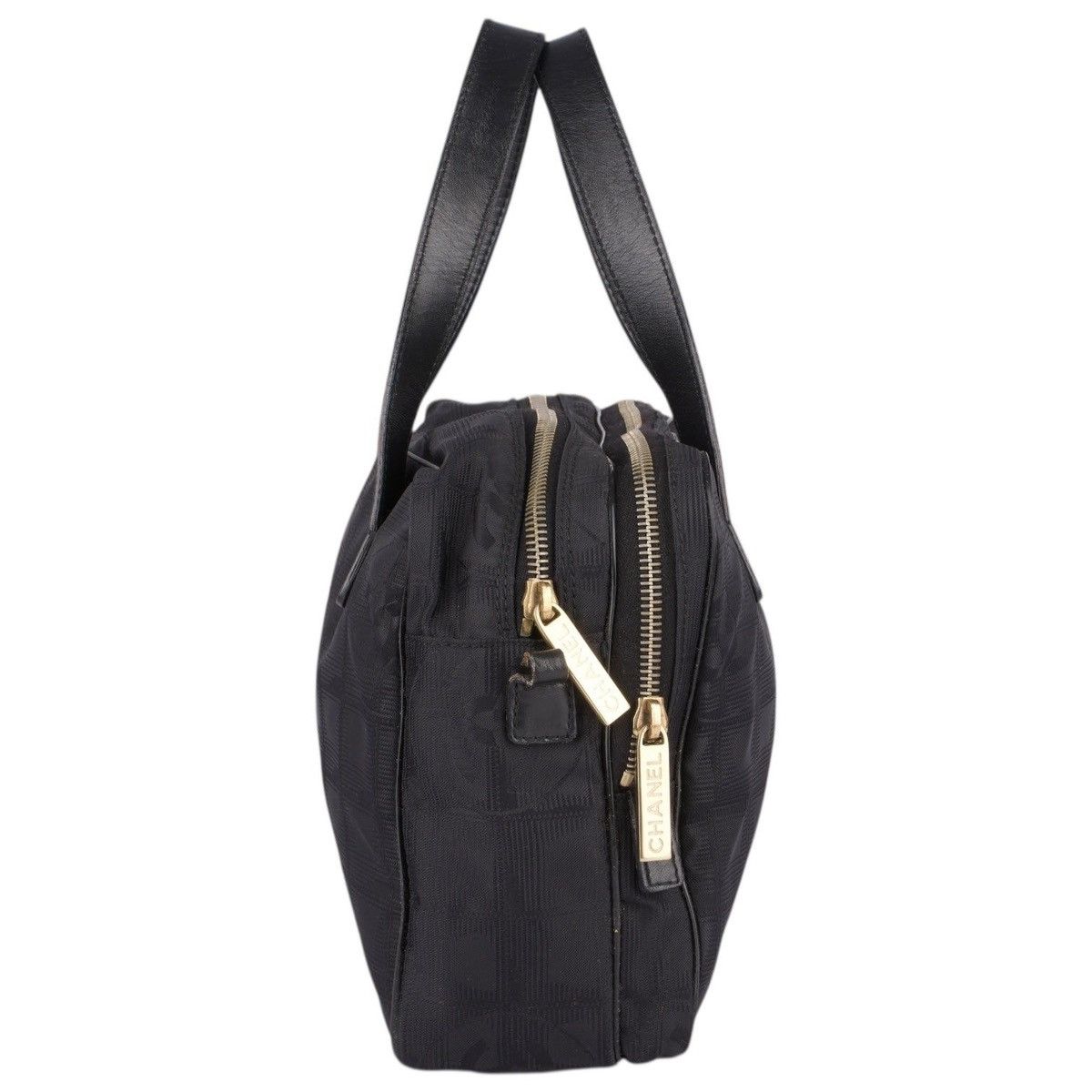 Chanel Chanel Mini Travel Line Handbag – Black Size ONE SIZE - 6 Thumbnail