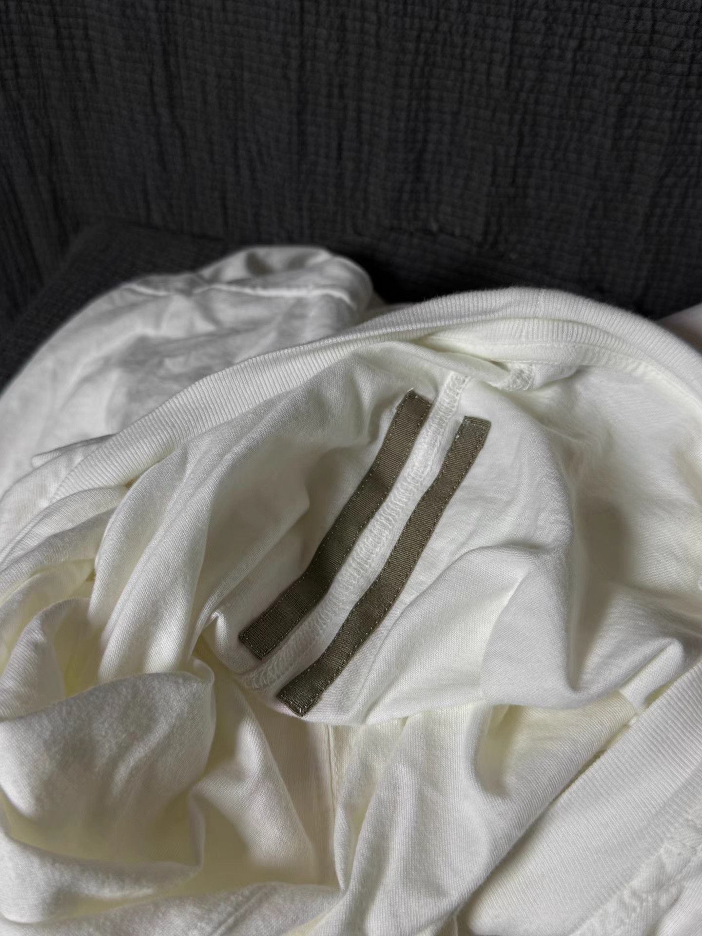 Rick Owens Rick Owens Fake Two-Piece Drawstring Hoodie Size US L / EU 52-54 / 3 - 7 Thumbnail