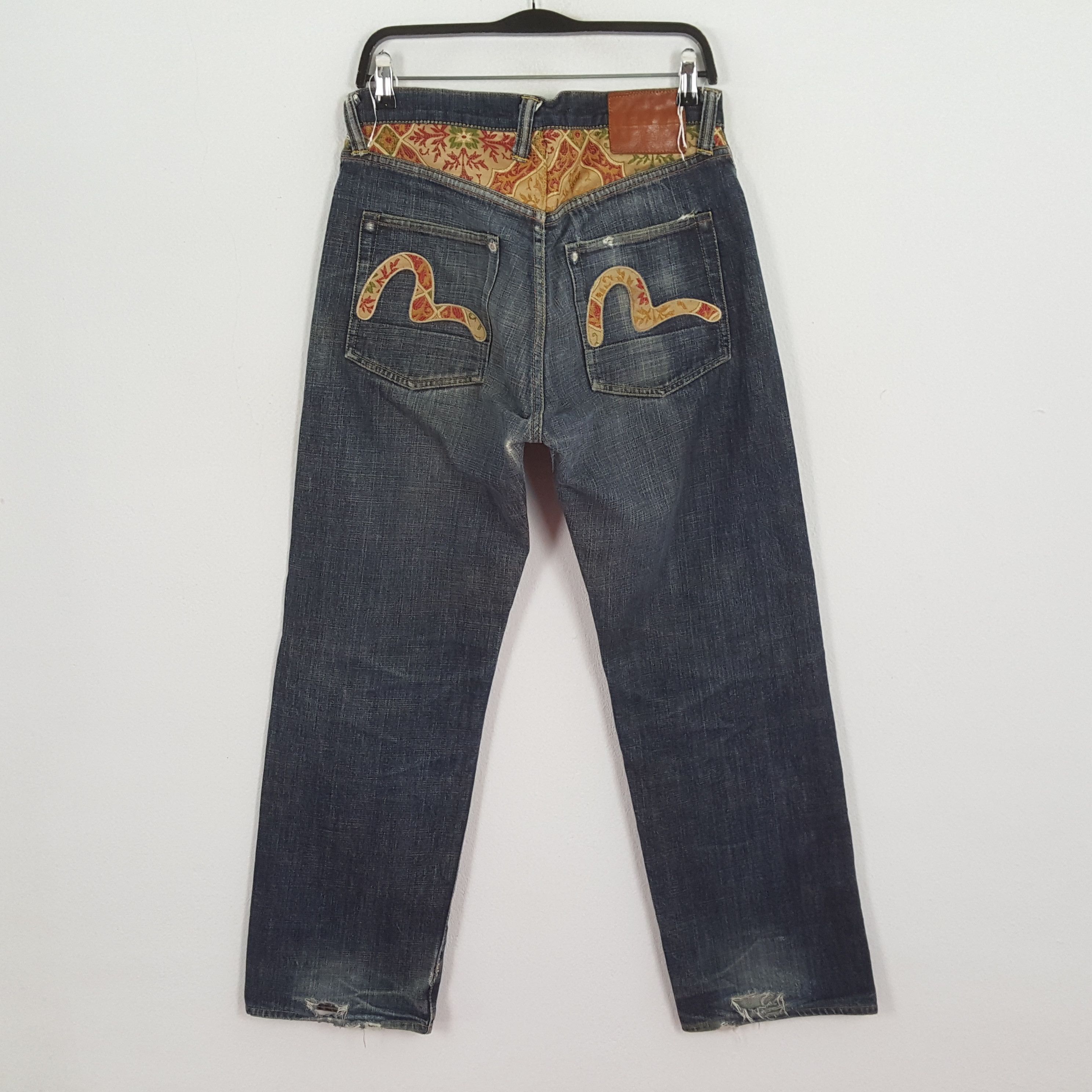 Evisu × Japanese Brand × Vintage EVISU Japanese Brand Streetwear Custom Daicock Jeans Size US 30 / EU 46 - 4 Thumbnail