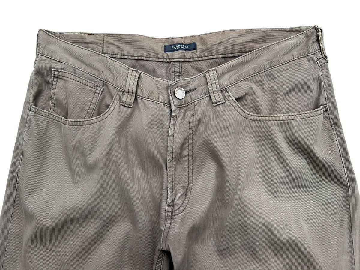 Burberry Burberry Straight Brown Pants 36x31 Size US 32 / EU 48 - 3 Thumbnail