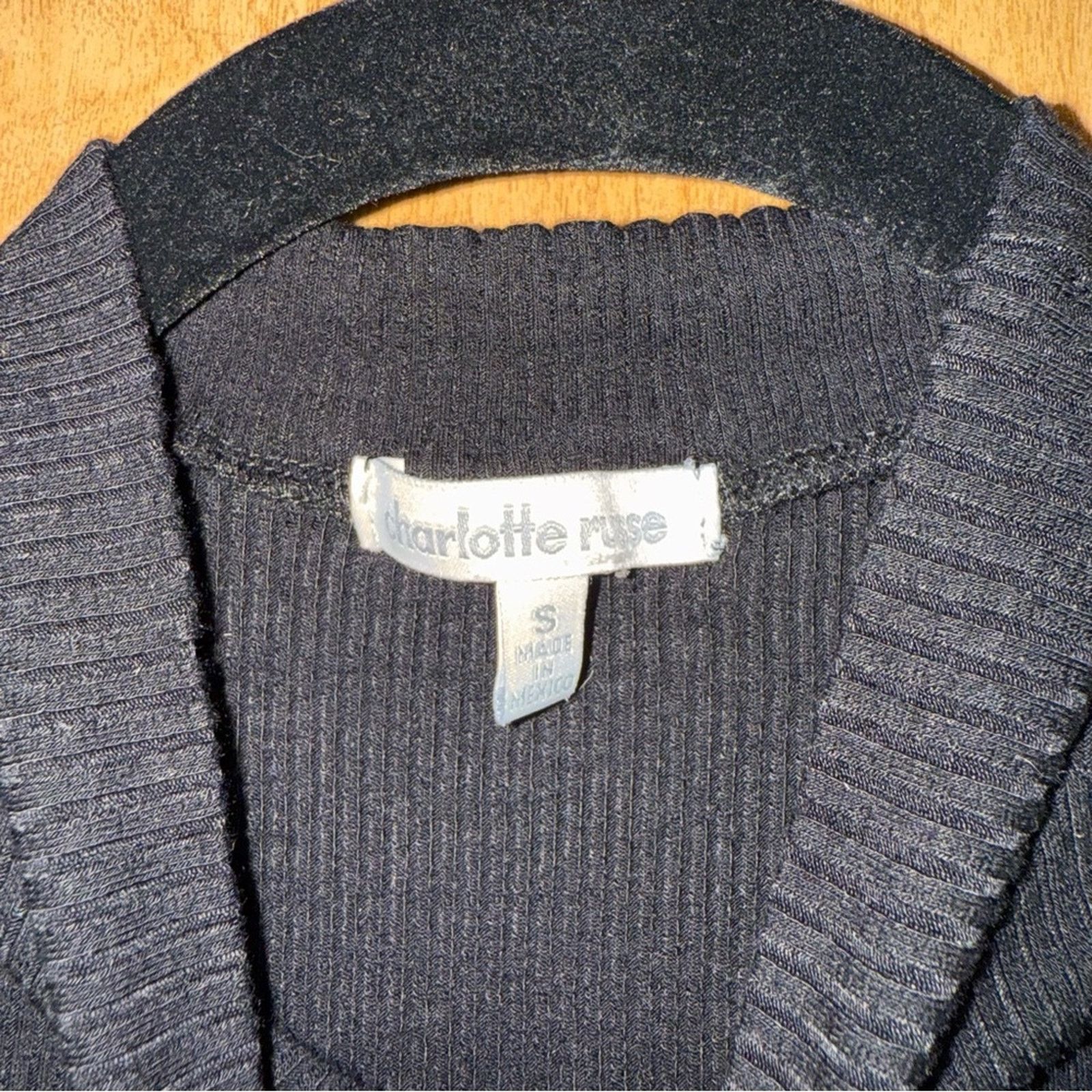 Other Charlotte Russe Elegant Black Cold Shoulder Dress Size S / US 4 / IT 40 - 3 Thumbnail