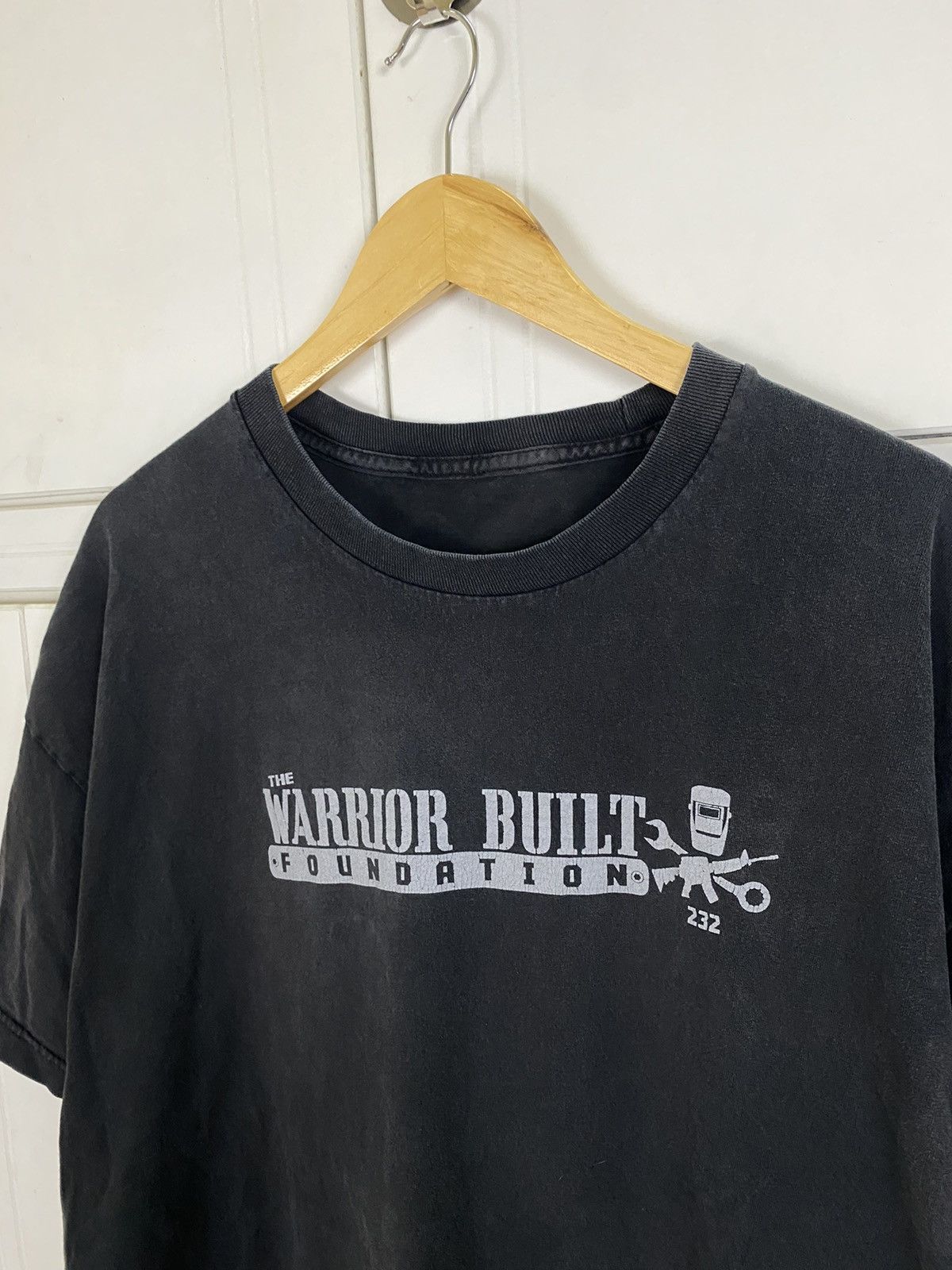 Japanese Brand × Vintage Vintage Warrior Built Tee Size US XL / EU 56 / 4 - 4 Thumbnail