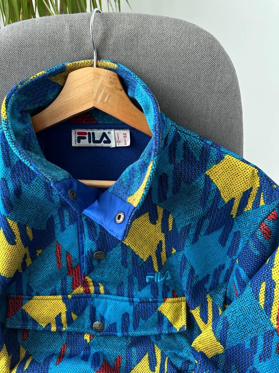 Fila × Vintage Vintage Fila Tech Retro Anorak Pocket Jacket Size US S / EU 44-46 / 1 - 18 Thumbnail