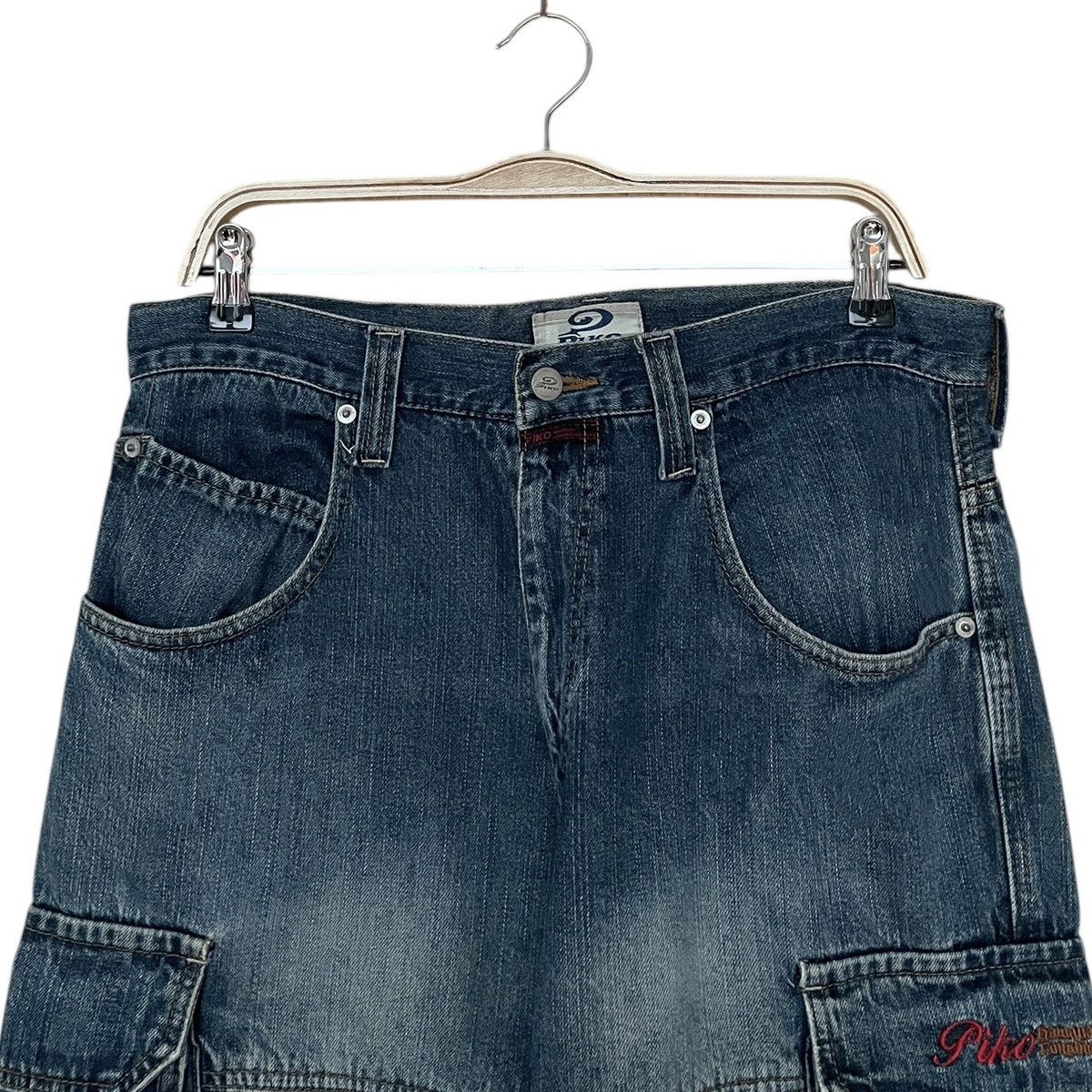 Japanese Brand × Vintage Vintage Brand Piko Baggy Jeans 1990s Size US 33 - 3 Thumbnail