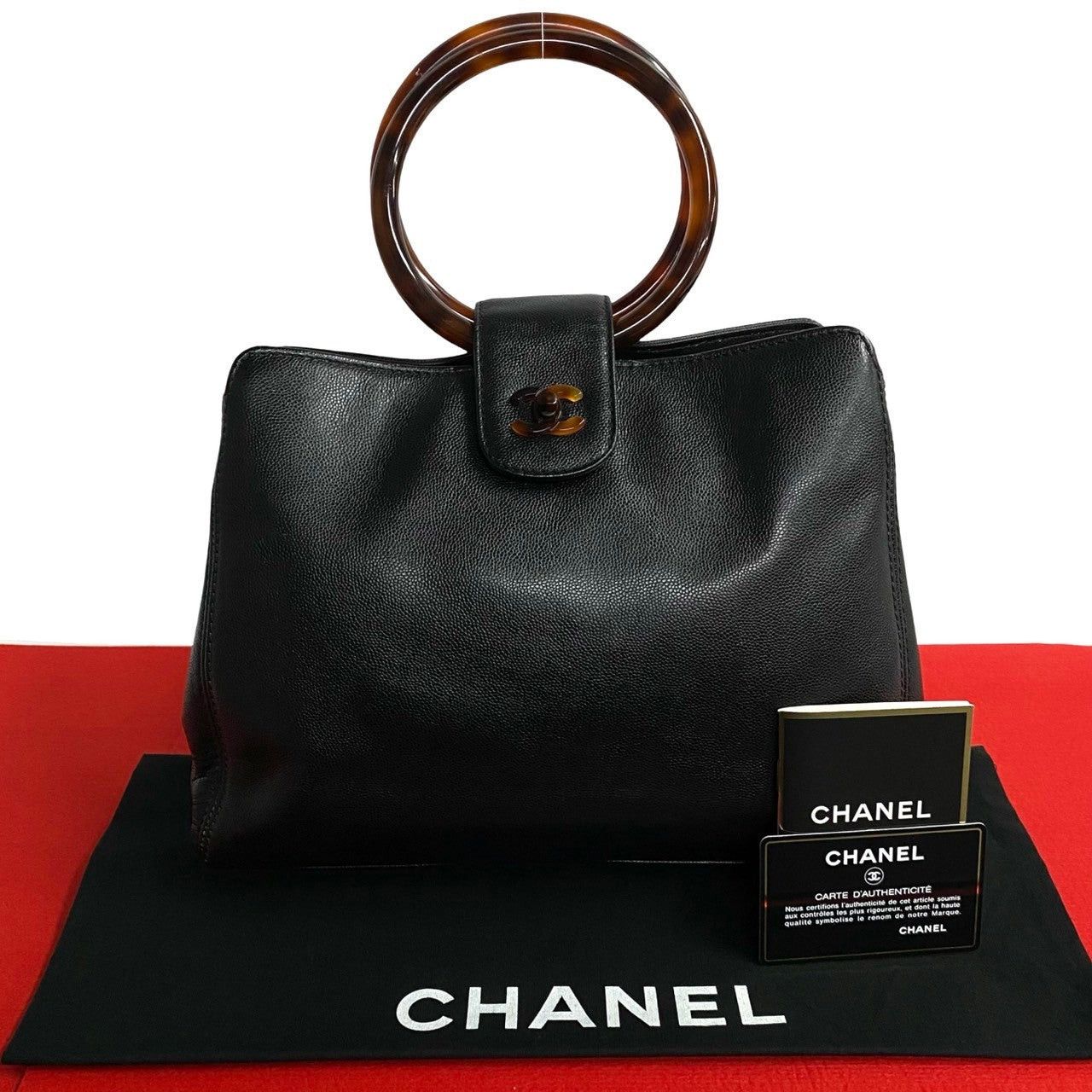 Chanel Chanel Handbag Black Plastic Size ONE SIZE - 1 Thumbnail
