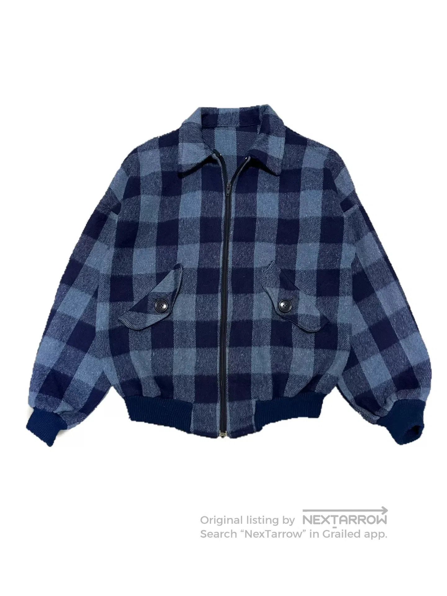 J. Press × Japanese Brand × Vintage J.Press wool Harrington Plaid