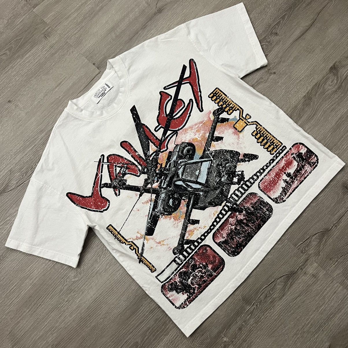 Pre-owned Vale Forever Helicopter Tee In White