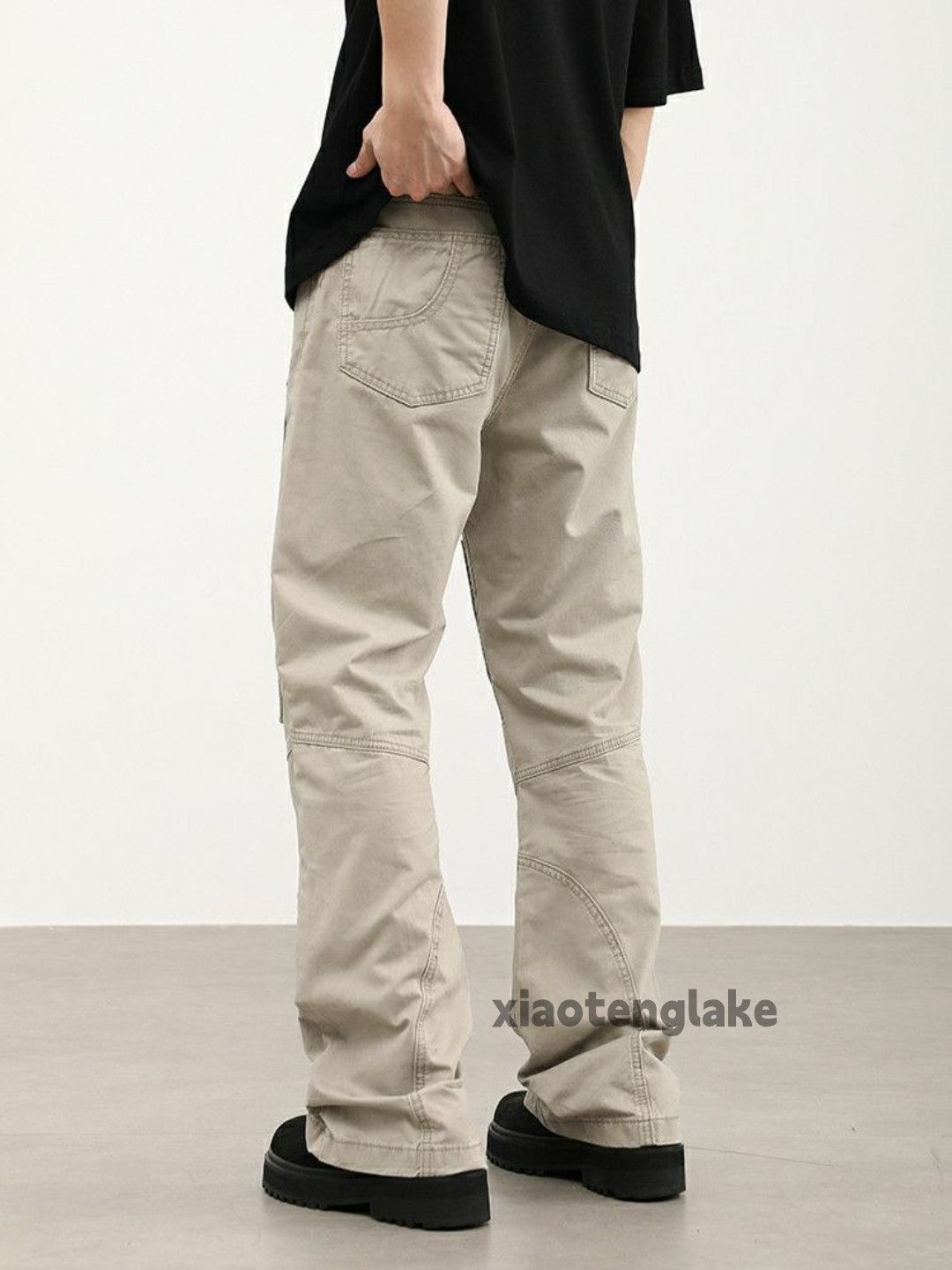 Designer × Japanese Brand × Vintage utility outdoor workwear carpenter cargo flared pants Size US 32 / EU 48 - 2 Thumbnail