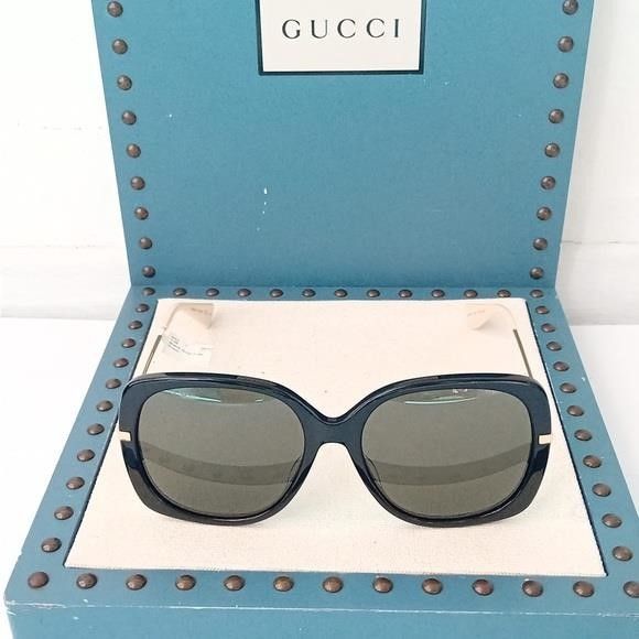Gucci GUCCI Square Frame GG0511S Sunglasses Black Size ONE SIZE - 8 Thumbnail