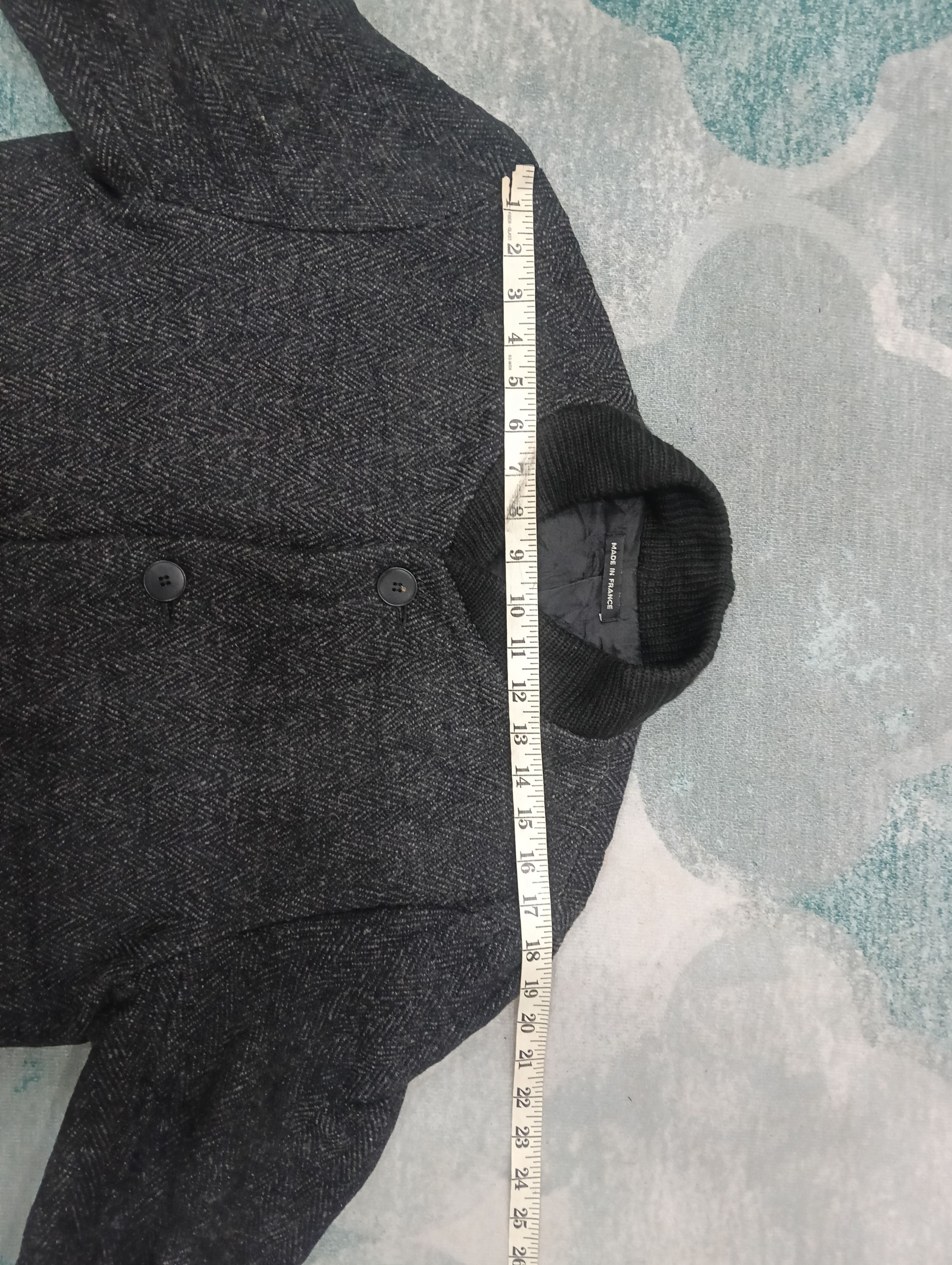 Vintage × agnes b. Vintage Agnes B Wool Jacket Buttons Up Size US L / EU 52-54 / 3 - 14 Thumbnail
