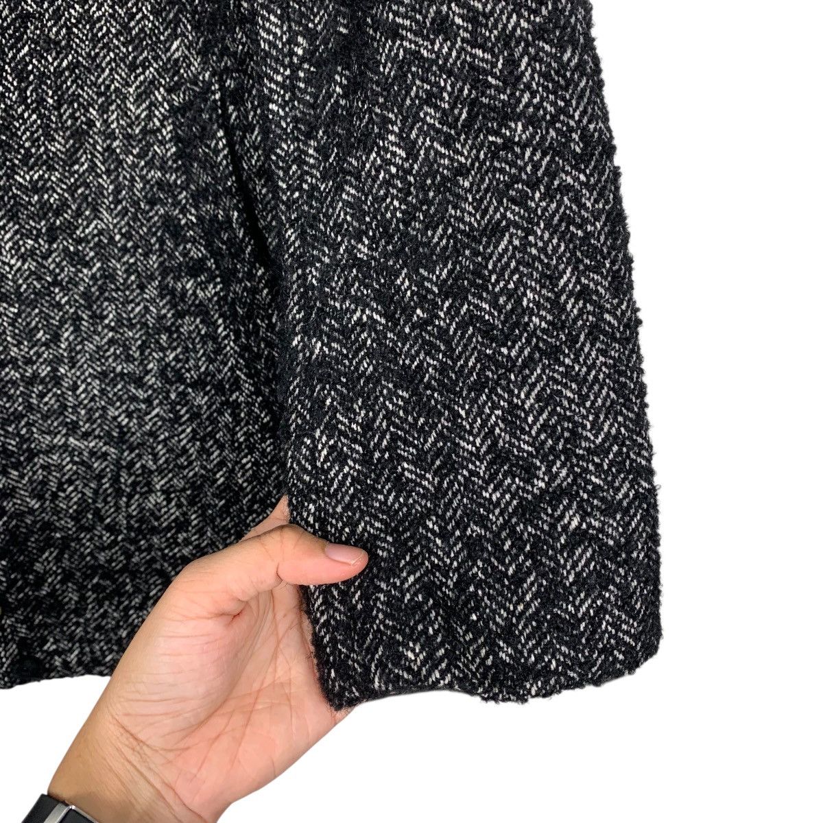 Japanese Brand Japanese Brand Simplicite Herringbone Wool Jacket Size M / US 6-8 / IT 42-44 - 13 Thumbnail