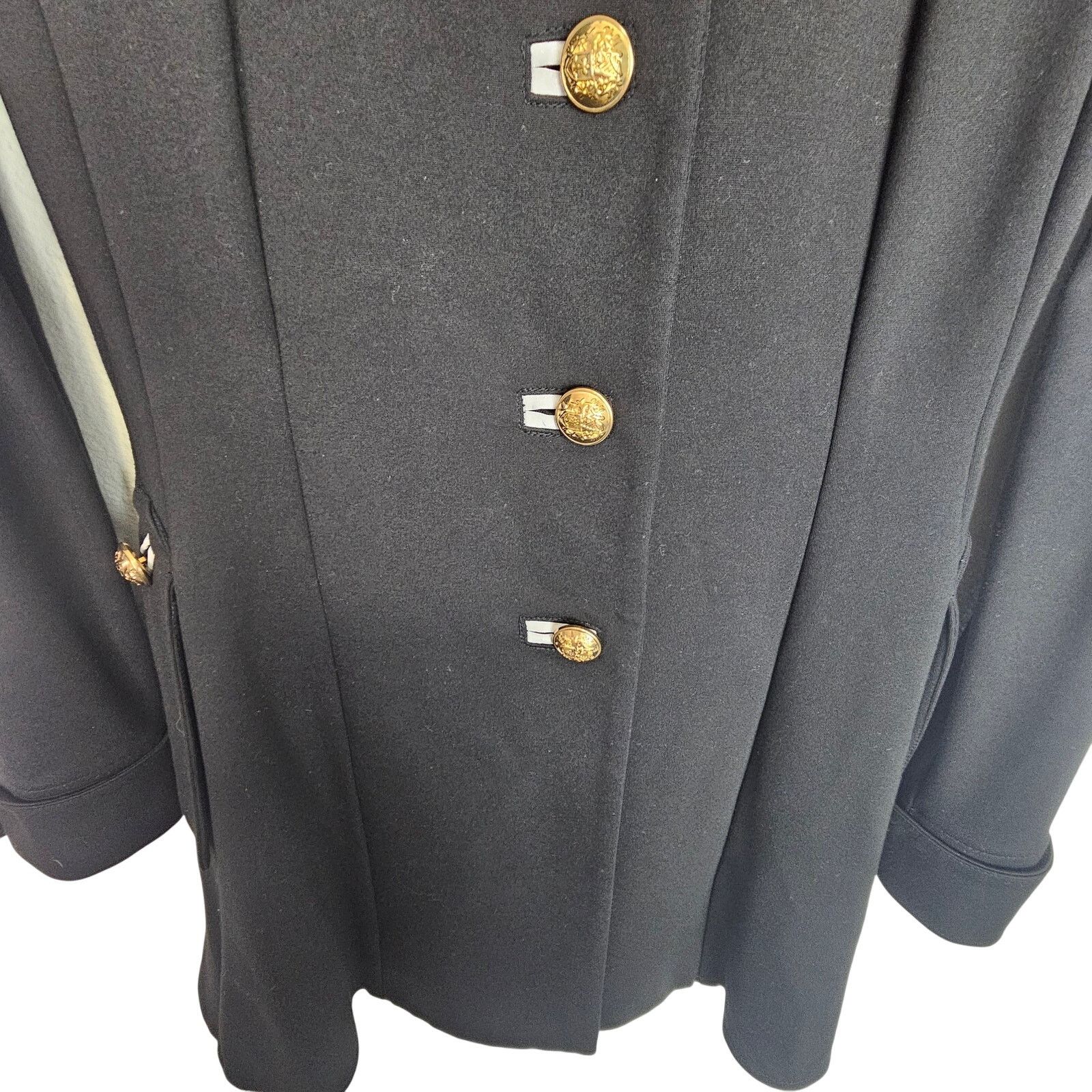 Joseph Ribkoff Joseph Ribkoff Womens Steampunk Military Jacket XS Classic Size XS / US 0-2 / IT 36-38 - 3 Thumbnail