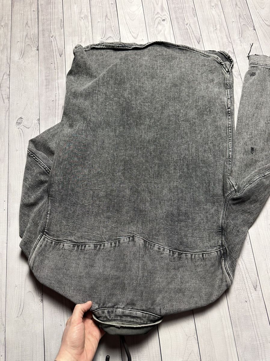 Allsaints × Vintage Vintage Allsaints denim shirt distressed size M grey rare Size US M / EU 48-50 / 2 - 9 Thumbnail