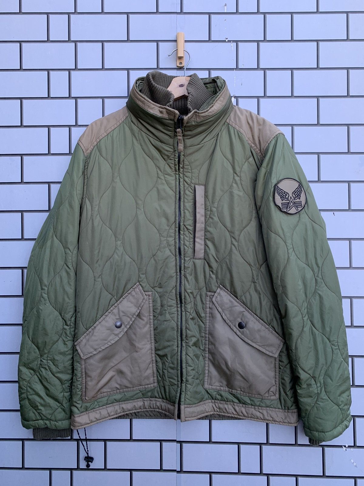 Vintage Alpha Industries Hoodie Puffer Jacket