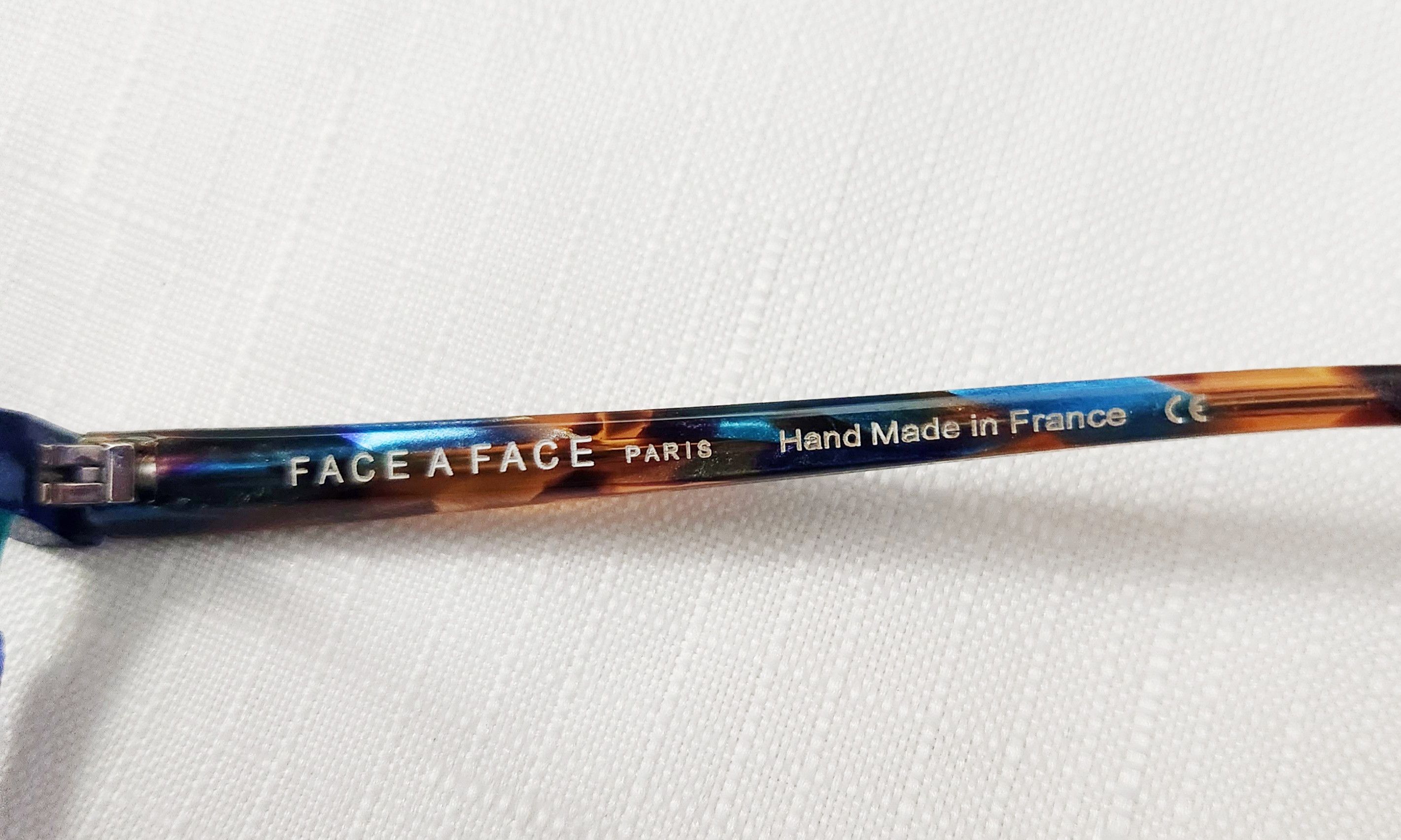 Designer Face a Face Paris BAHIA 3 Col 008 HN 47mm Ink Blue Glasses Size ONE SIZE - 12 Thumbnail