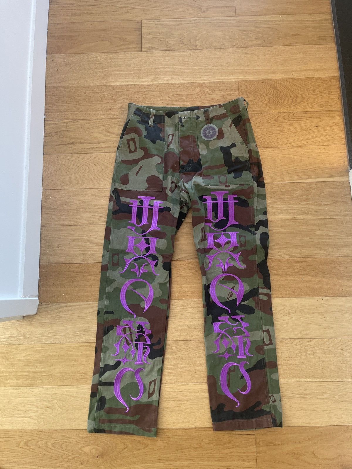 Provemewrong Chinese characters denim